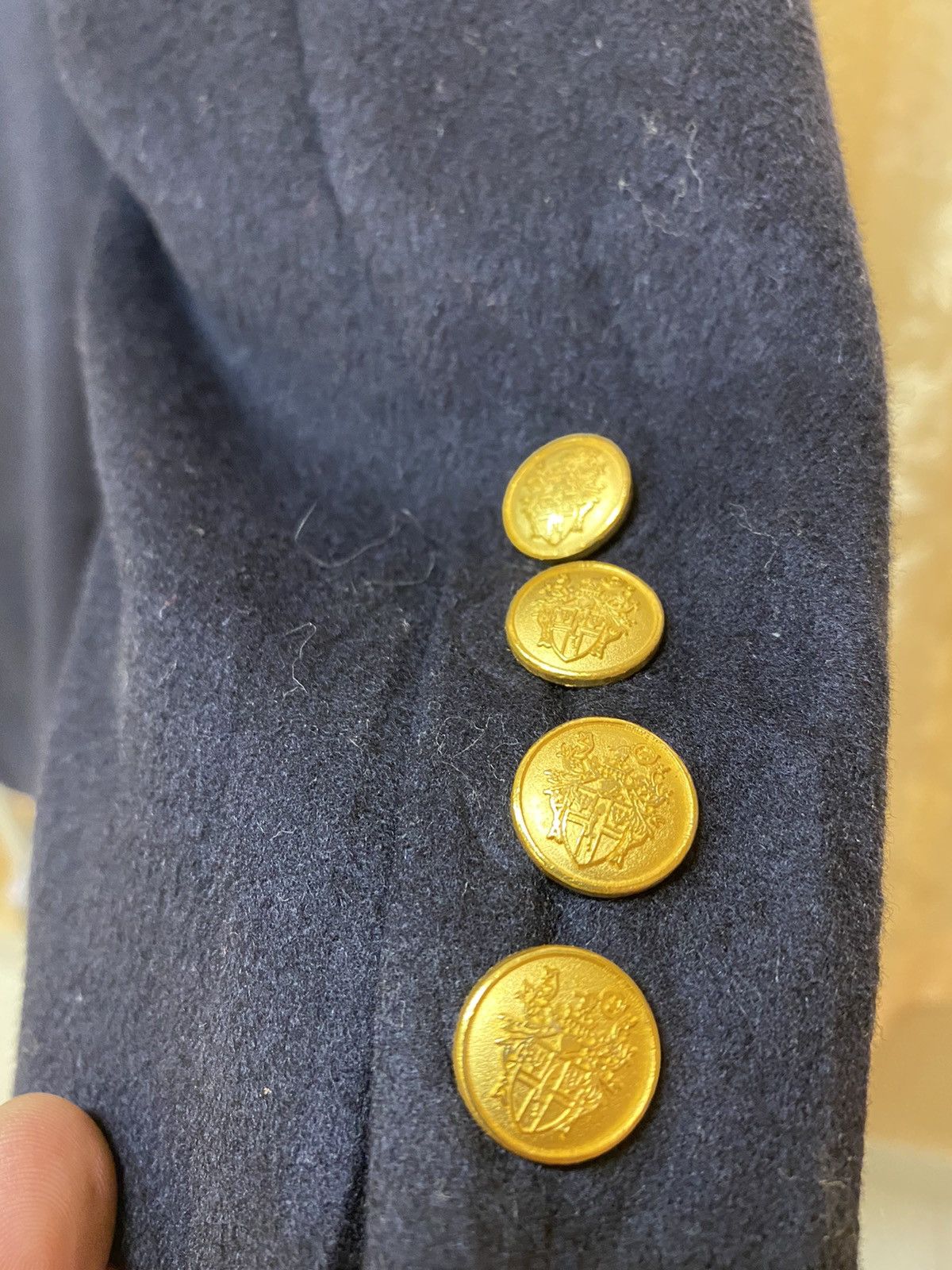 DAKS × Designer Dark Landon Gold Button Blazers Medium Size Size US M / EU 48-50 / 2 - 6 Thumbnail