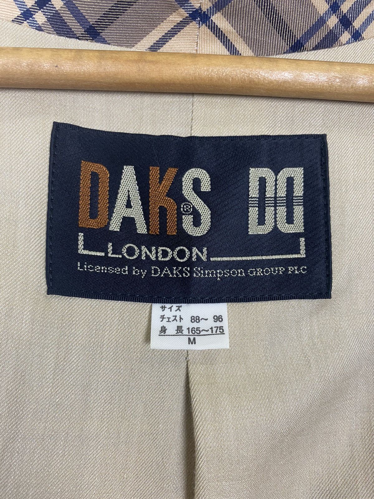 DAKS × Japanese Brand DARK LONDON NIGHT JACKET COTTON FABRIC Size US M / EU 48-50 / 2 - 9 Thumbnail
