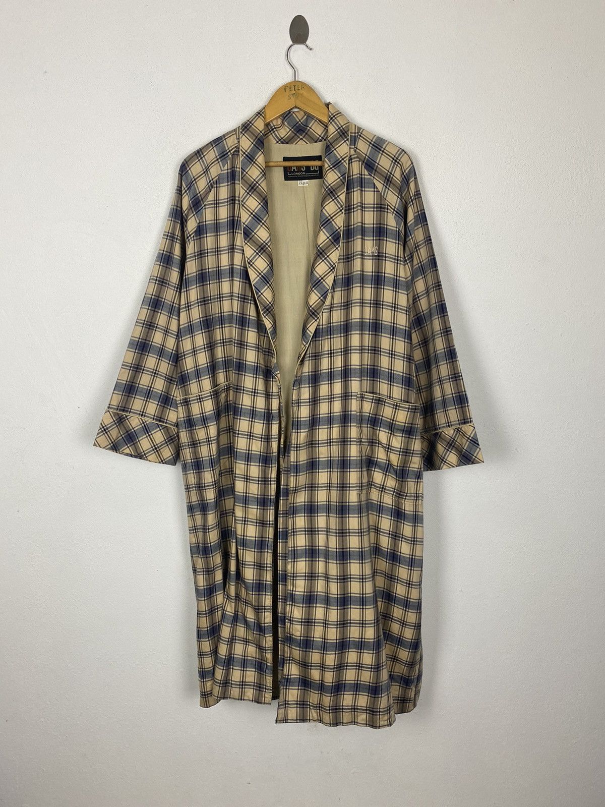 DAKS × Japanese Brand DARK LONDON NIGHT JACKET COTTON FABRIC Size US M / EU 48-50 / 2 - 2 Thumbnail