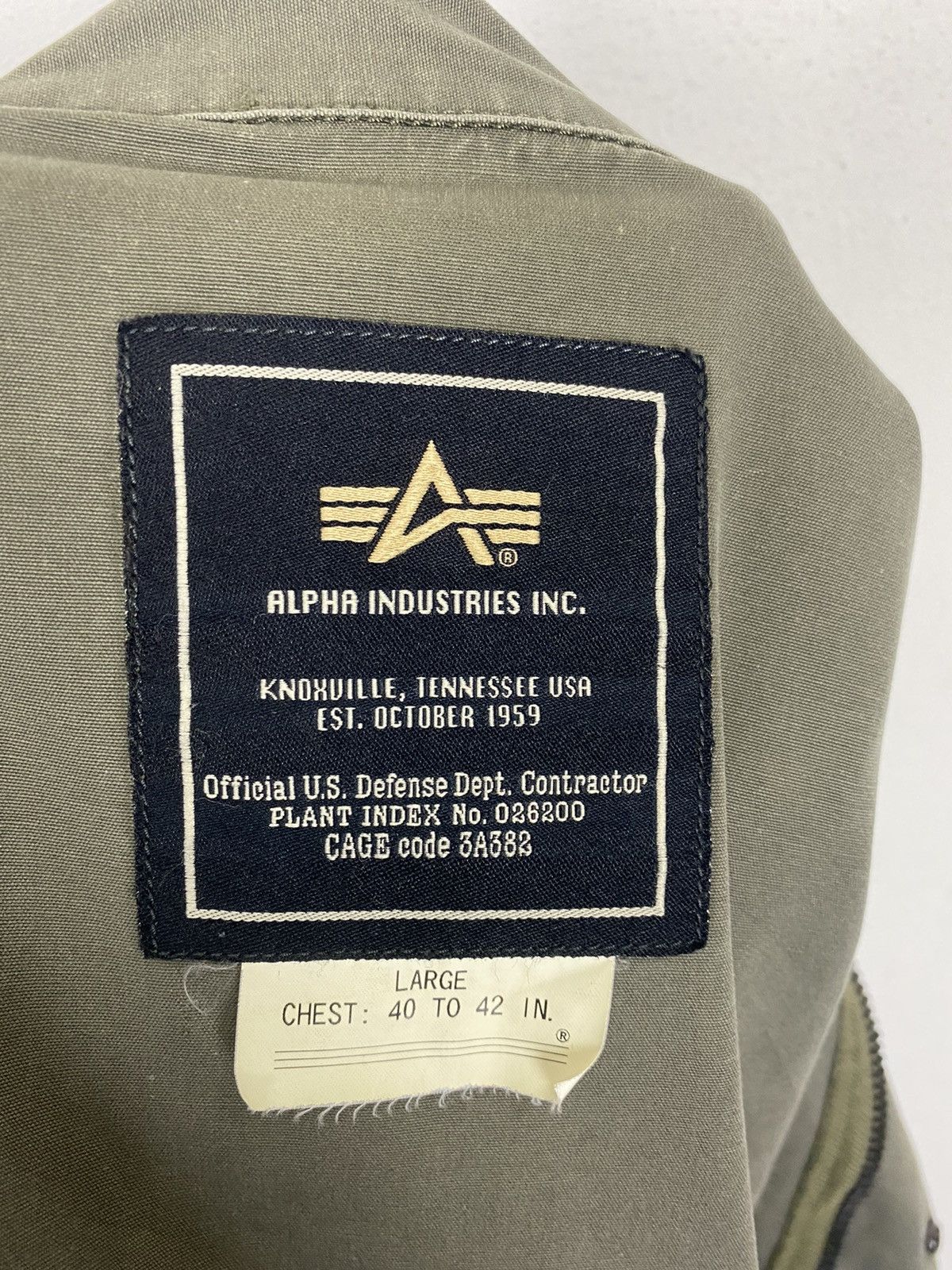 Alpha Industries GK115 ALPHA INDUSTRIES MULTI-POCKET OUTDOOR JACKET Size US L / EU 52-54 / 3 - 13 Thumbnail