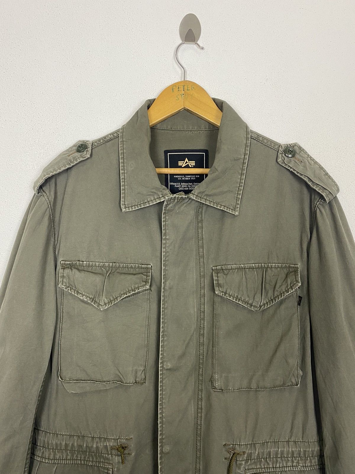 Alpha Industries GK115 ALPHA INDUSTRIES MULTI-POCKET OUTDOOR JACKET Size US L / EU 52-54 / 3 - 8 Thumbnail