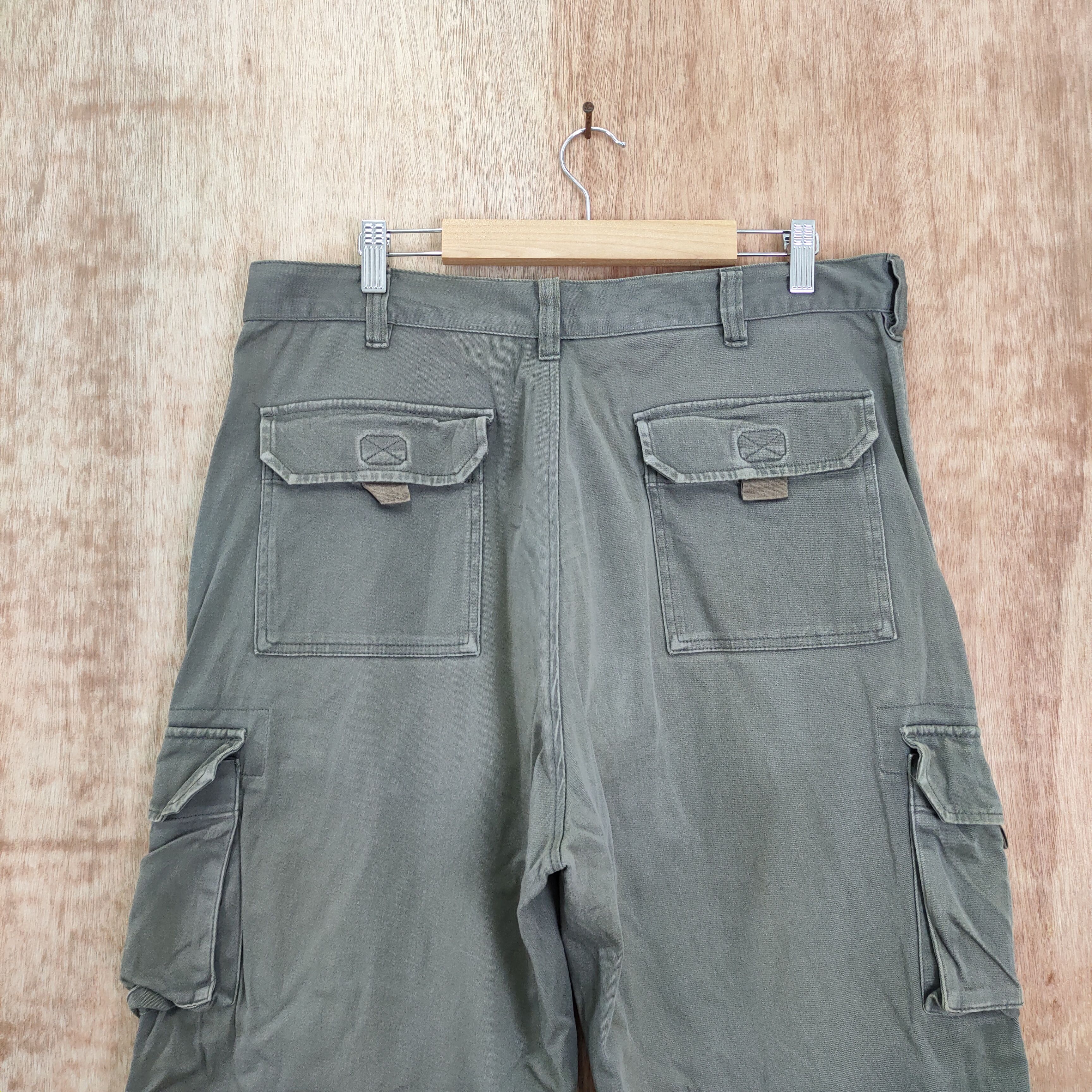 Japanese Brand × Vintage STREETWEAR/ WORKWEAR VINTAGE CARGO PANTS Size US 36 / EU 52 - 4 Thumbnail