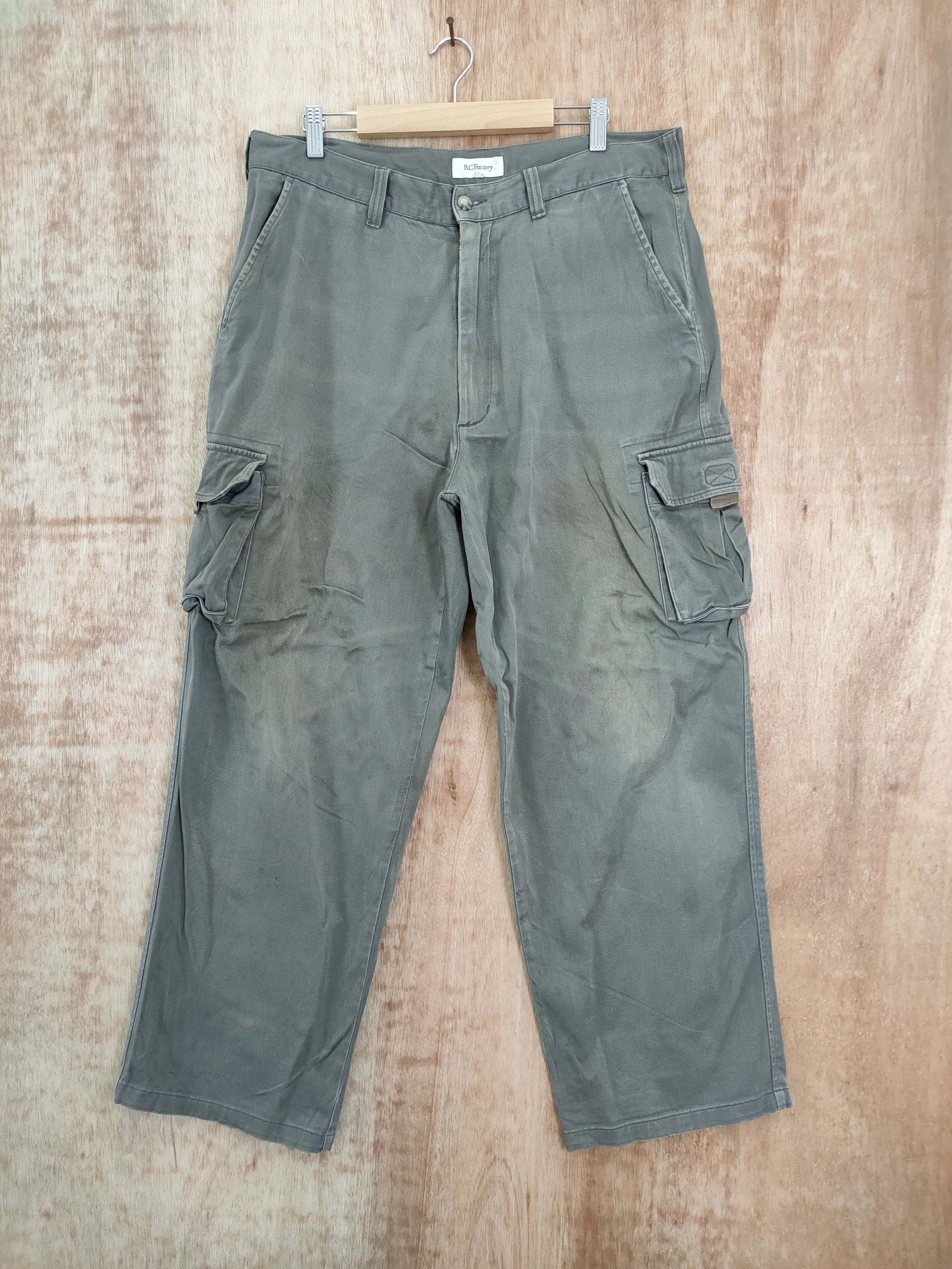 Japanese Brand × Vintage STREETWEAR/ WORKWEAR VINTAGE CARGO PANTS Size US 36 / EU 52 - 7 Thumbnail