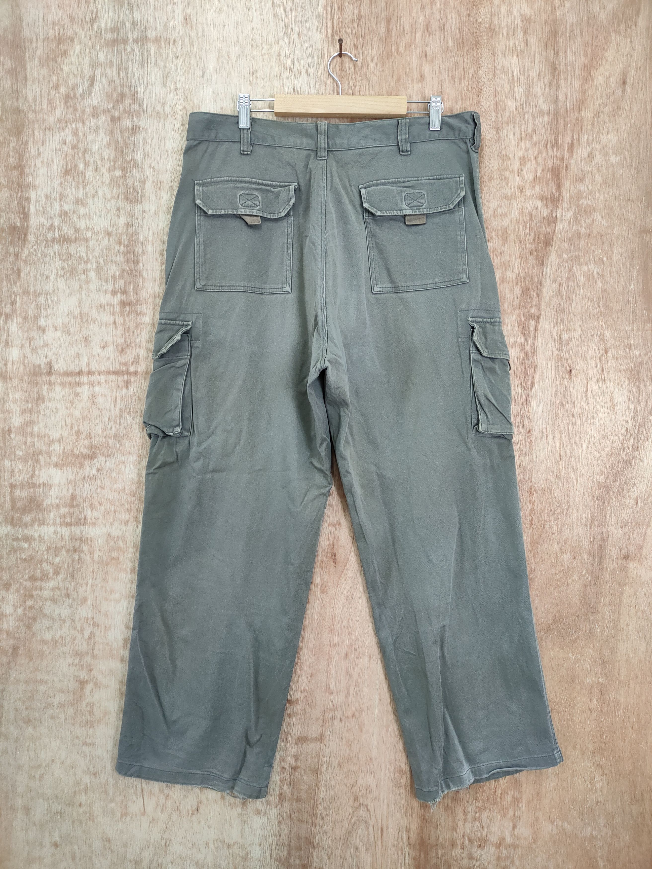 Japanese Brand × Vintage STREETWEAR/ WORKWEAR VINTAGE CARGO PANTS Size US 36 / EU 52 - 3 Thumbnail