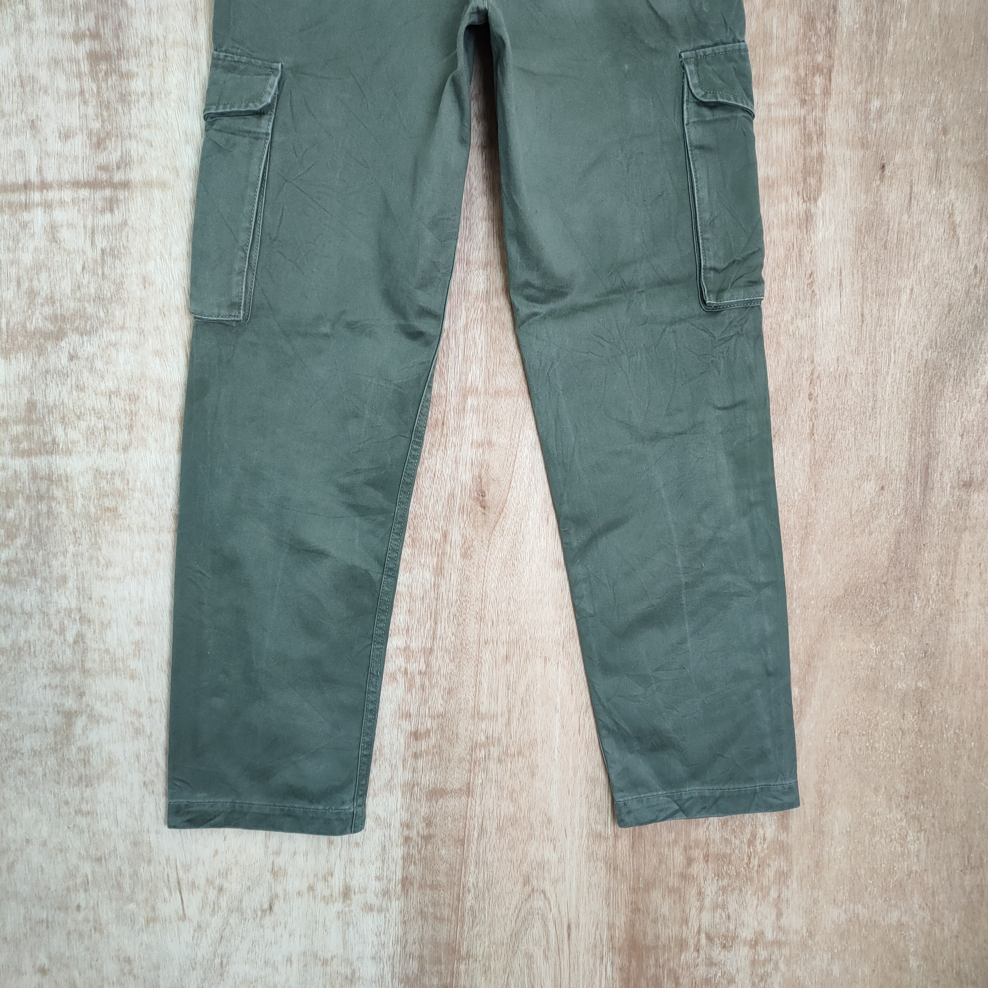 Japanese Brand JAPANESE GREEN CARGO PANTS / TACTICAL PANTS Size US 29 - 10 Thumbnail
