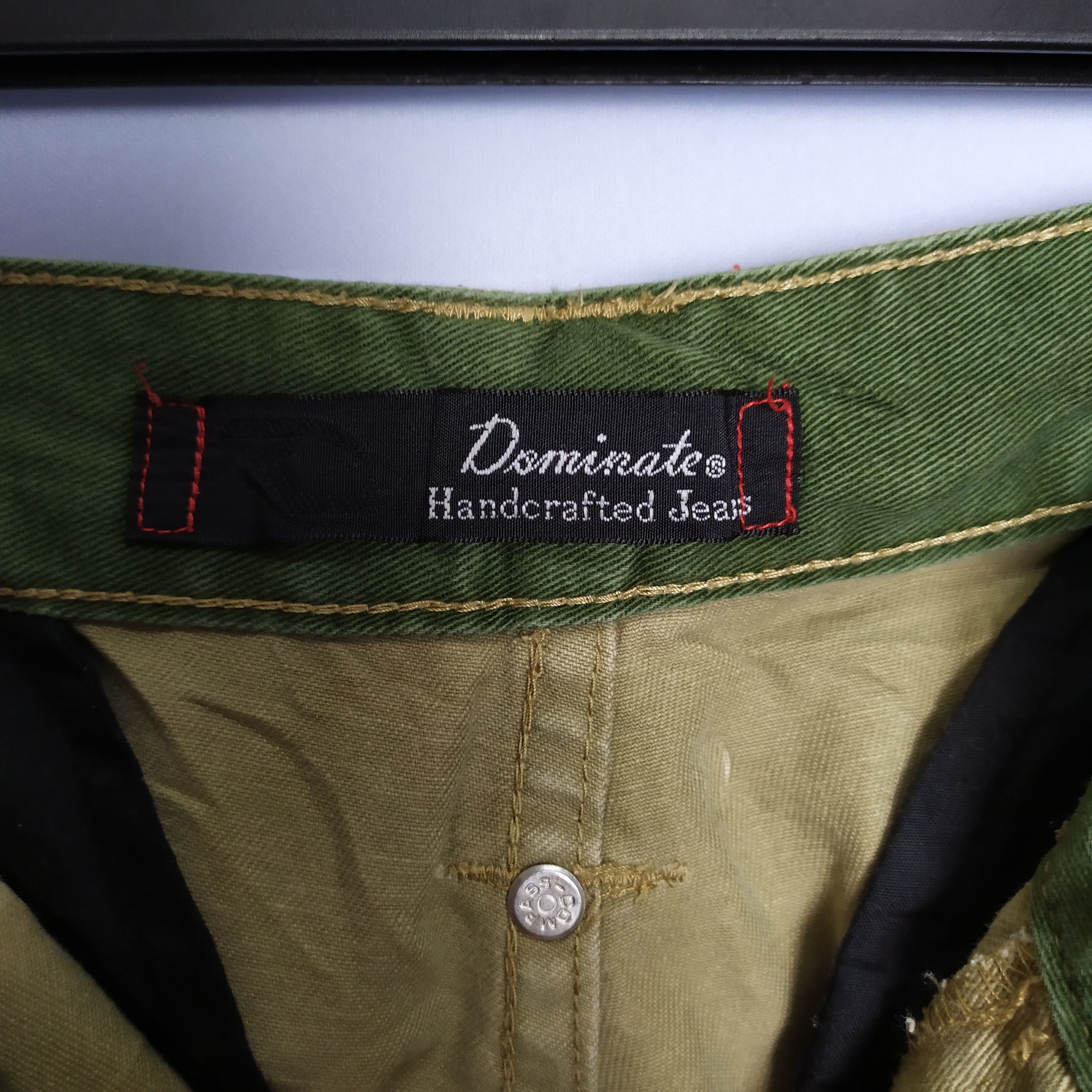 Japanese Brand VINTAGE DOMINATED HANDCRAFTED FADED CARGO PANTS Size US 32 / EU 48 - 16 Thumbnail
