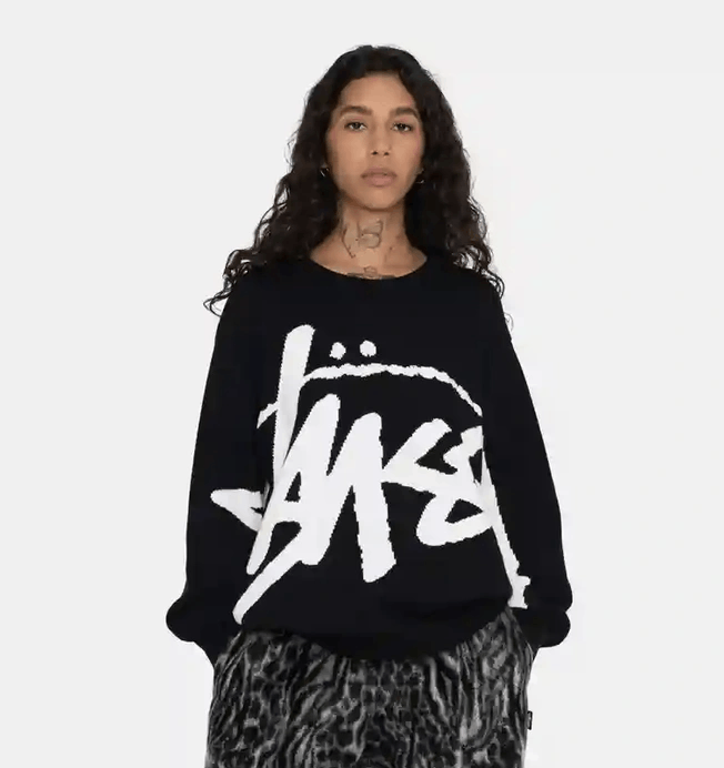 Stussy Stussy Stock Logo Sweater | Grailed