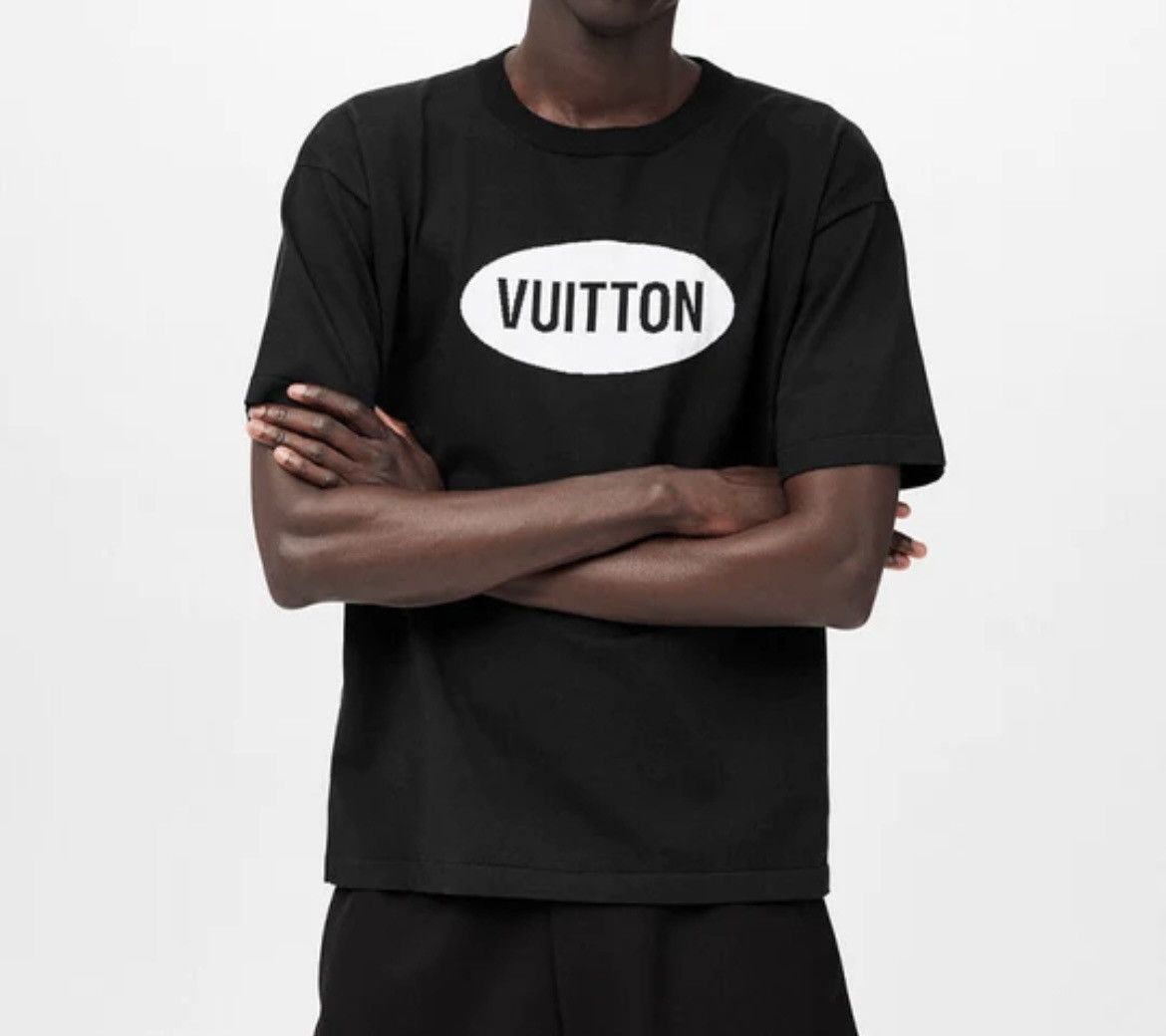 Louis Vuitton Louis Vuitton Black “Vuitton Oval” Tee Size US L / EU 52-54 / 3 - 1 Thumbnail