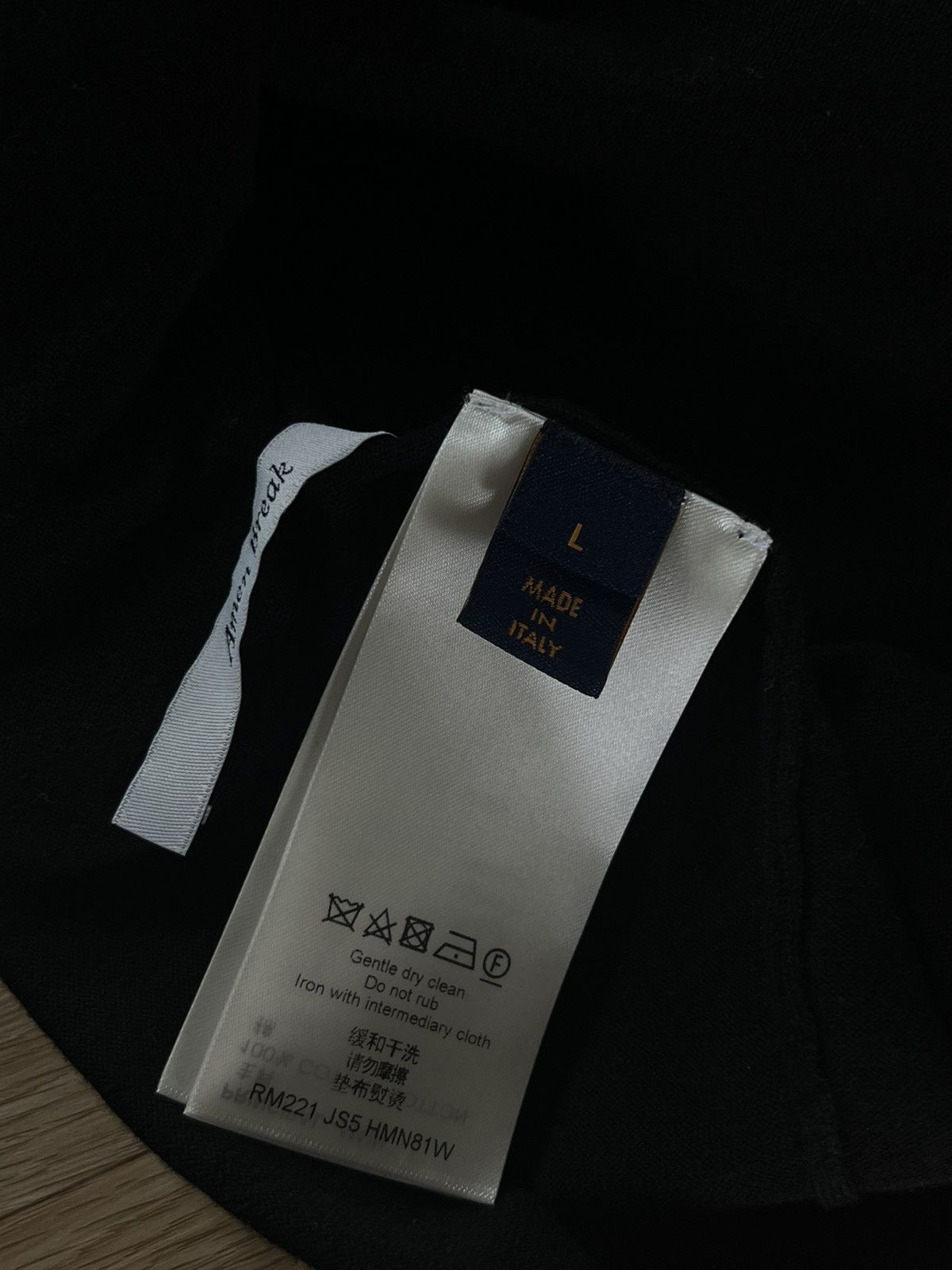 Louis Vuitton Louis Vuitton Black “Vuitton Oval” Tee Size US L / EU 52-54 / 3 - 10 Thumbnail
