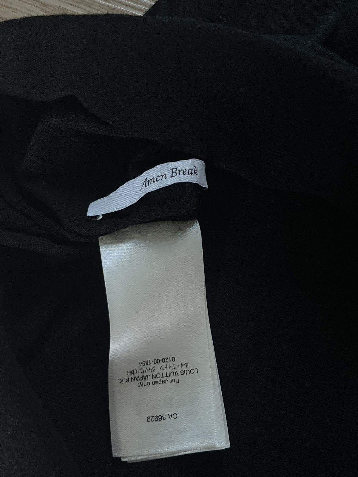 Louis Vuitton Louis Vuitton Black “Vuitton Oval” Tee Size US L / EU 52-54 / 3 - 8 Thumbnail