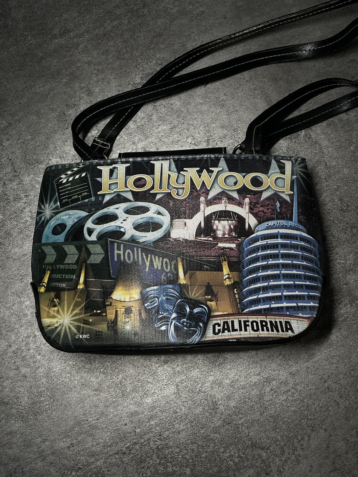 Vintage 💥RARE💥Vintage Y2K Bag Hollywood Streetwear Shiny Hype Rare Size ONE SIZE - 2 Thumbnail