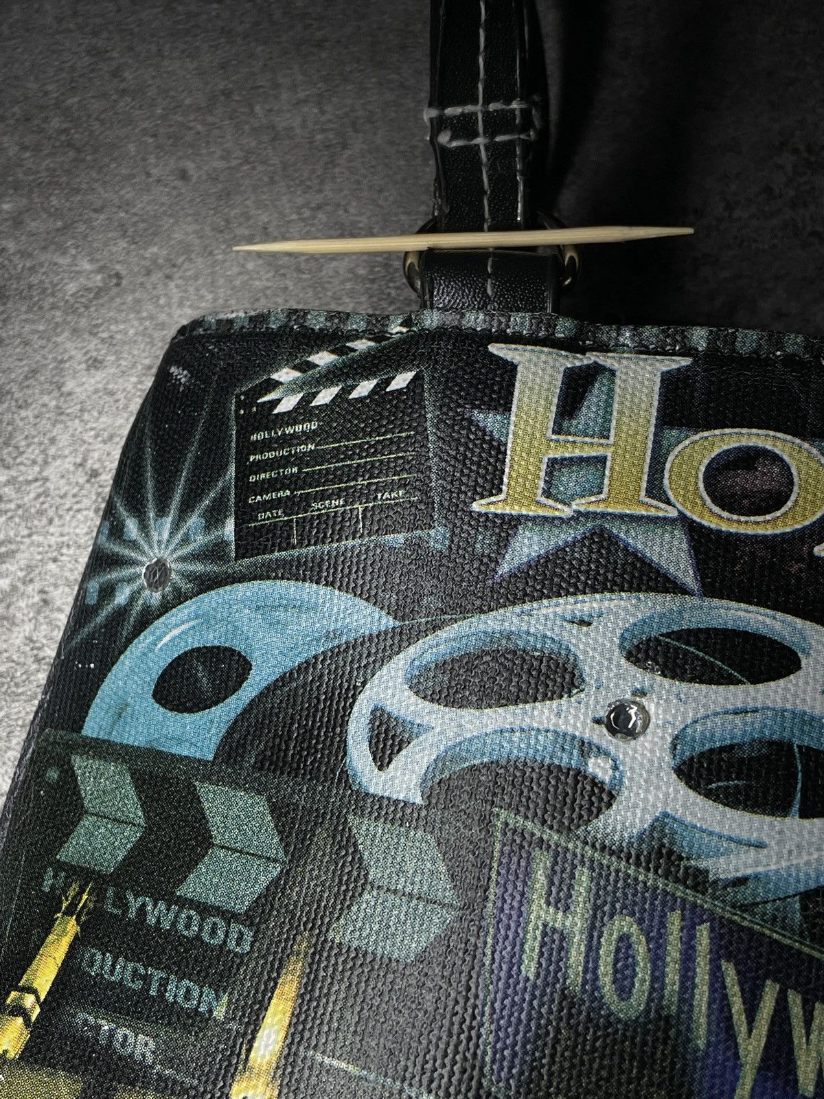 Vintage 💥RARE💥Vintage Y2K Bag Hollywood Streetwear Shiny Hype Rare Size ONE SIZE - 20 Thumbnail
