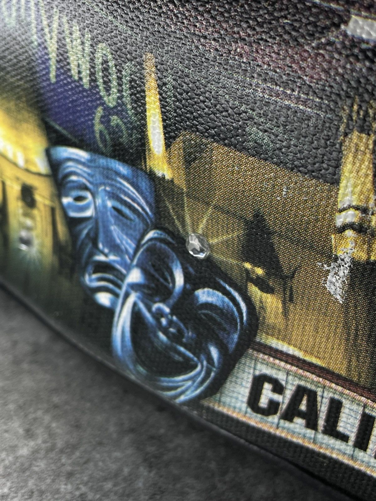 Vintage 💥RARE💥Vintage Y2K Bag Hollywood Streetwear Shiny Hype Rare Size ONE SIZE - 6 Thumbnail