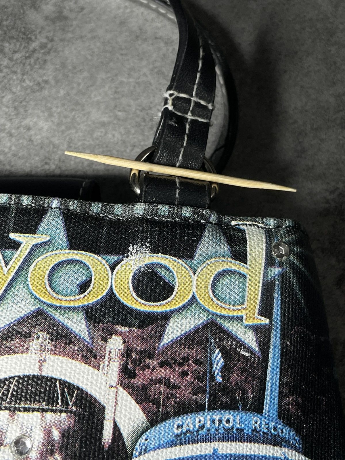 Vintage 💥RARE💥Vintage Y2K Bag Hollywood Streetwear Shiny Hype Rare Size ONE SIZE - 21 Thumbnail