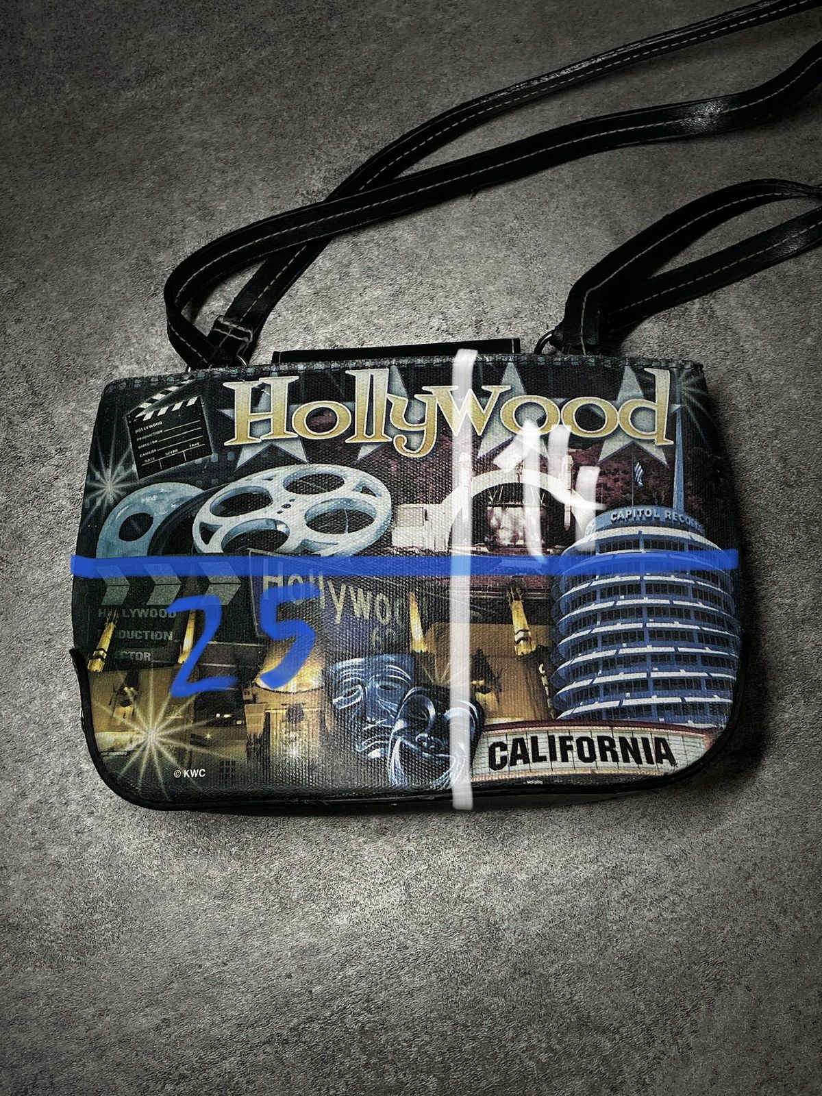 Vintage 💥RARE💥Vintage Y2K Bag Hollywood Streetwear Shiny Hype Rare Size ONE SIZE - 25 Thumbnail