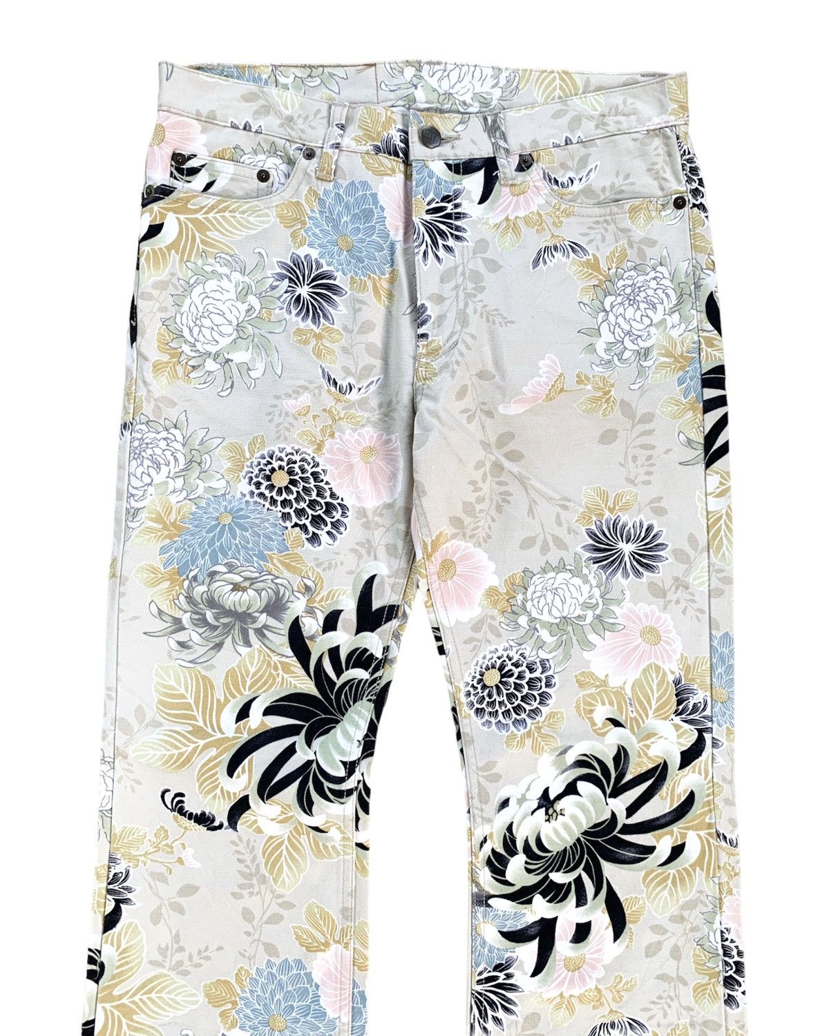 Art Comes First Glamdy Floral Pants Size US 30 / EU 46 - 2 Thumbnail