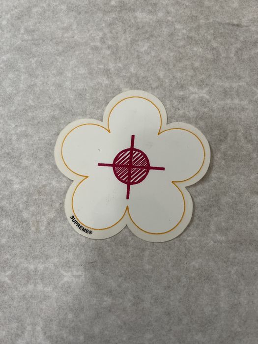 Supreme hotsell flower sticker