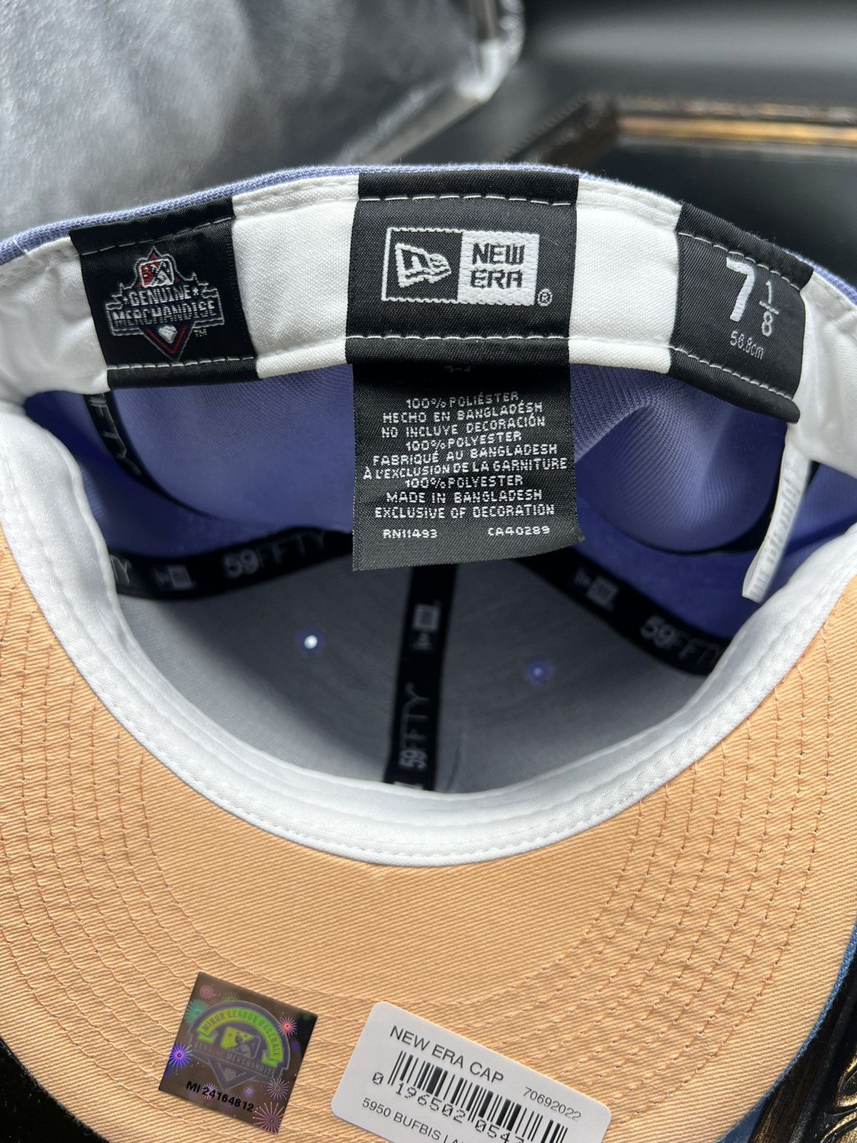 New Era × Topperz Topperzstore Buffalo Bisons Copper Lavender Prime 7 1/8 Size ONE SIZE - 4 Thumbnail