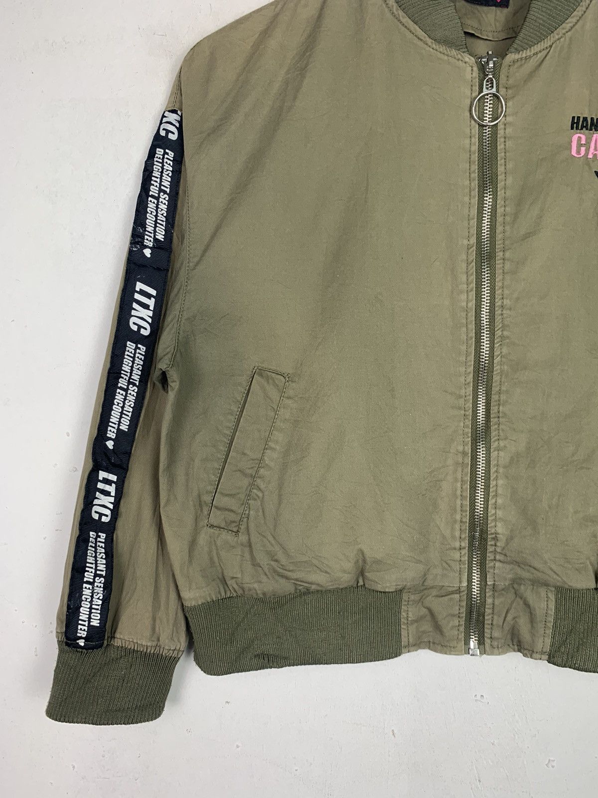 Japanese Brand × Vintage Vintage Japanese Brand Bomber jacket by Lovetoxic Size US M / EU 48-50 / 2 - 4 Thumbnail