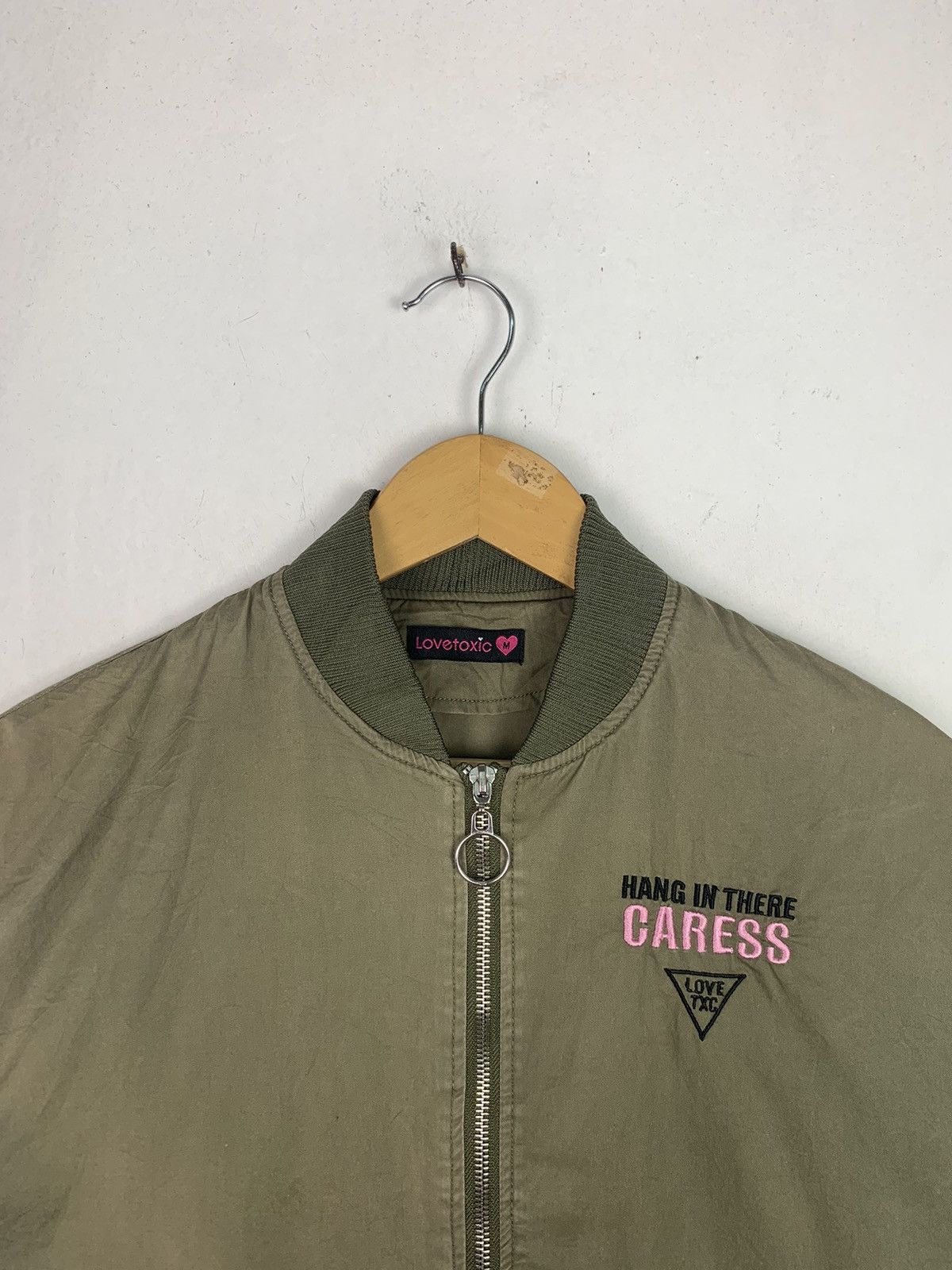 Japanese Brand × Vintage Vintage Japanese Brand Bomber jacket by Lovetoxic Size US M / EU 48-50 / 2 - 2 Thumbnail