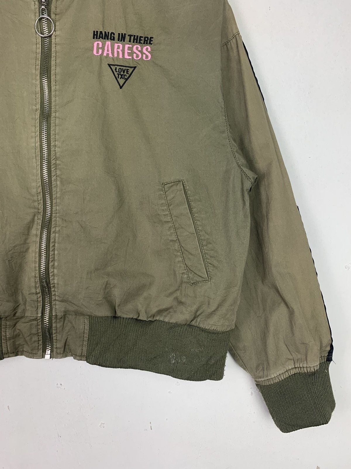 Japanese Brand × Vintage Vintage Japanese Brand Bomber jacket by Lovetoxic Size US M / EU 48-50 / 2 - 6 Thumbnail