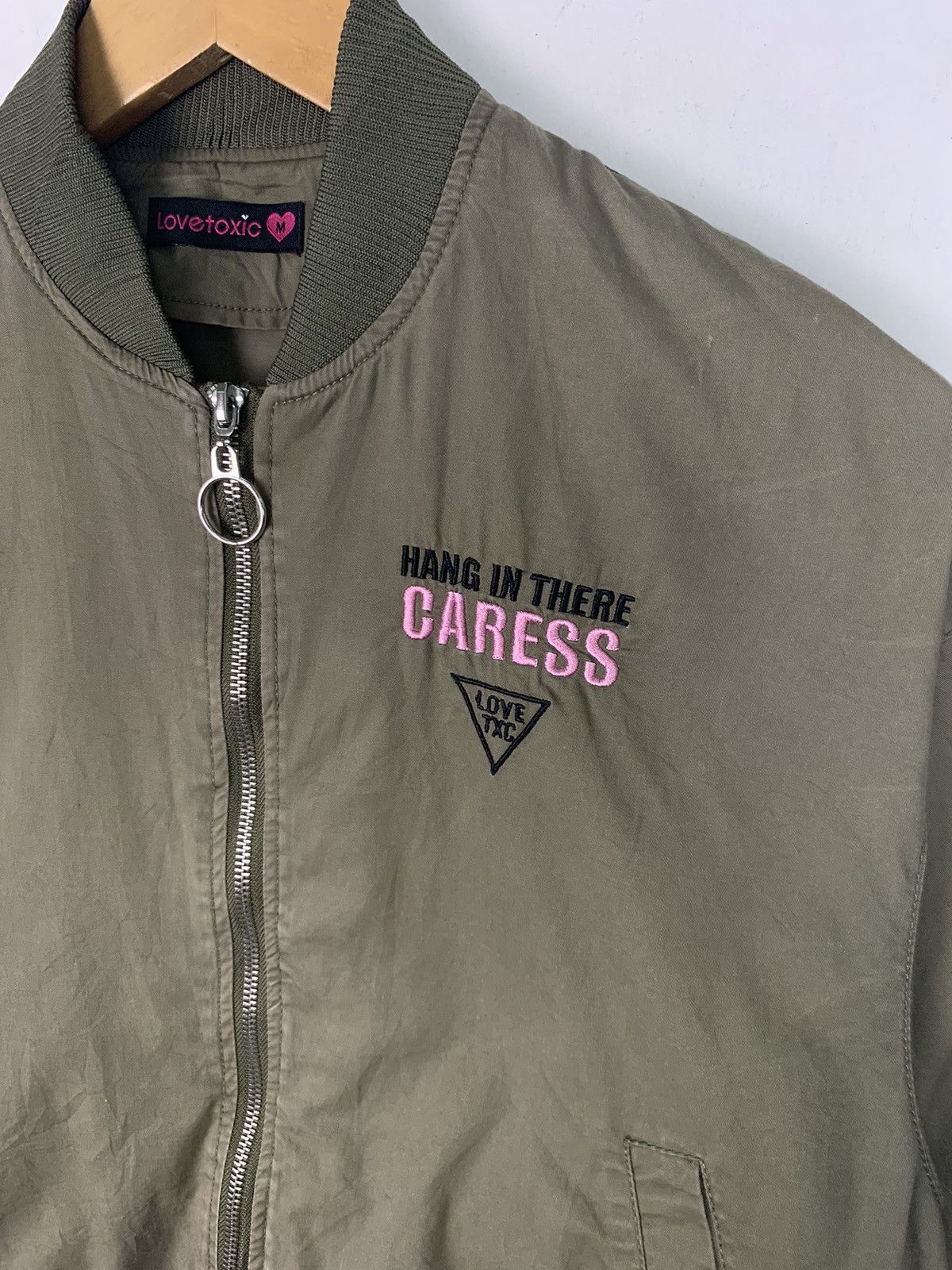 Japanese Brand × Vintage Vintage Japanese Brand Bomber jacket by Lovetoxic Size US M / EU 48-50 / 2 - 10 Thumbnail