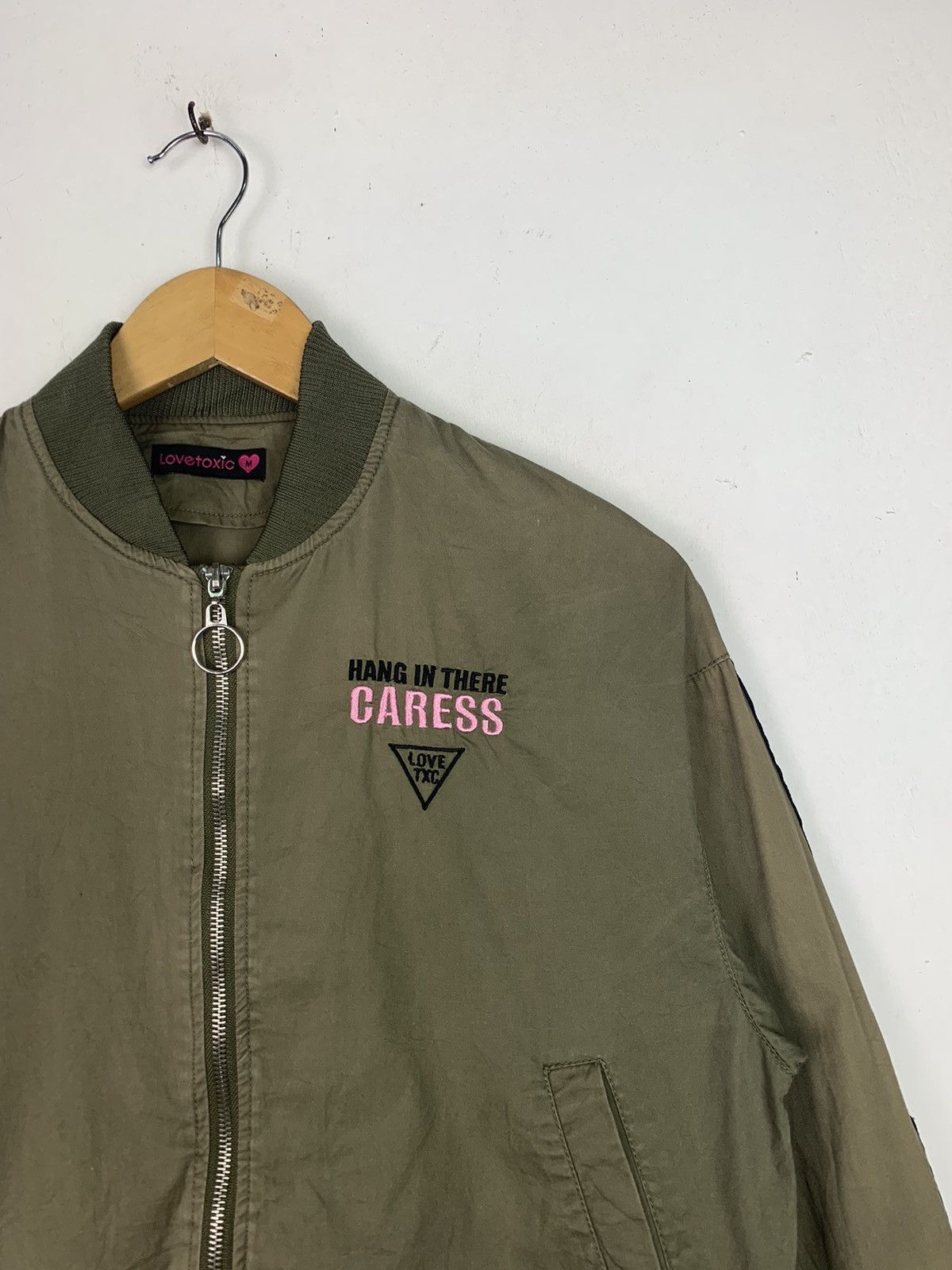 Japanese Brand × Vintage Vintage Japanese Brand Bomber jacket by Lovetoxic Size US M / EU 48-50 / 2 - 5 Thumbnail
