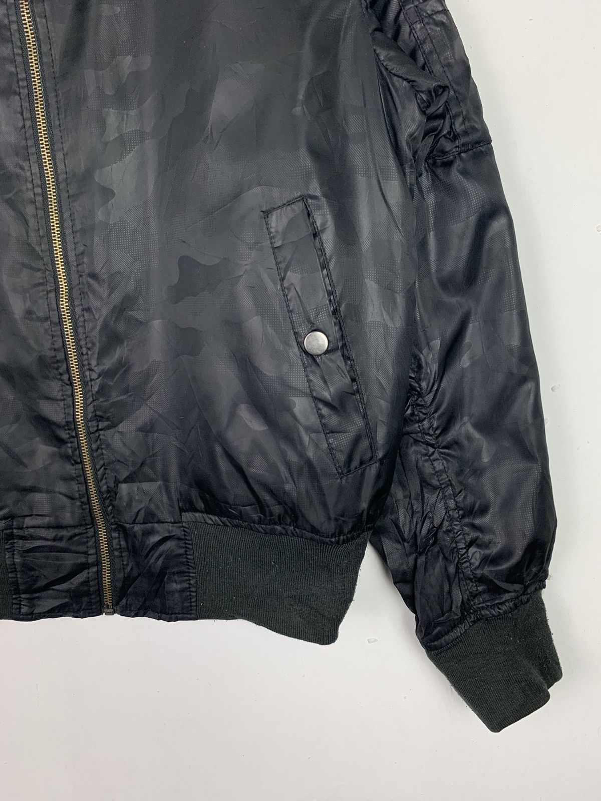 Japanese Brand × Vintage Vintage Future Bullet Military Collection Bomber Jacket Size US L / EU 52-54 / 3 - 5 Thumbnail