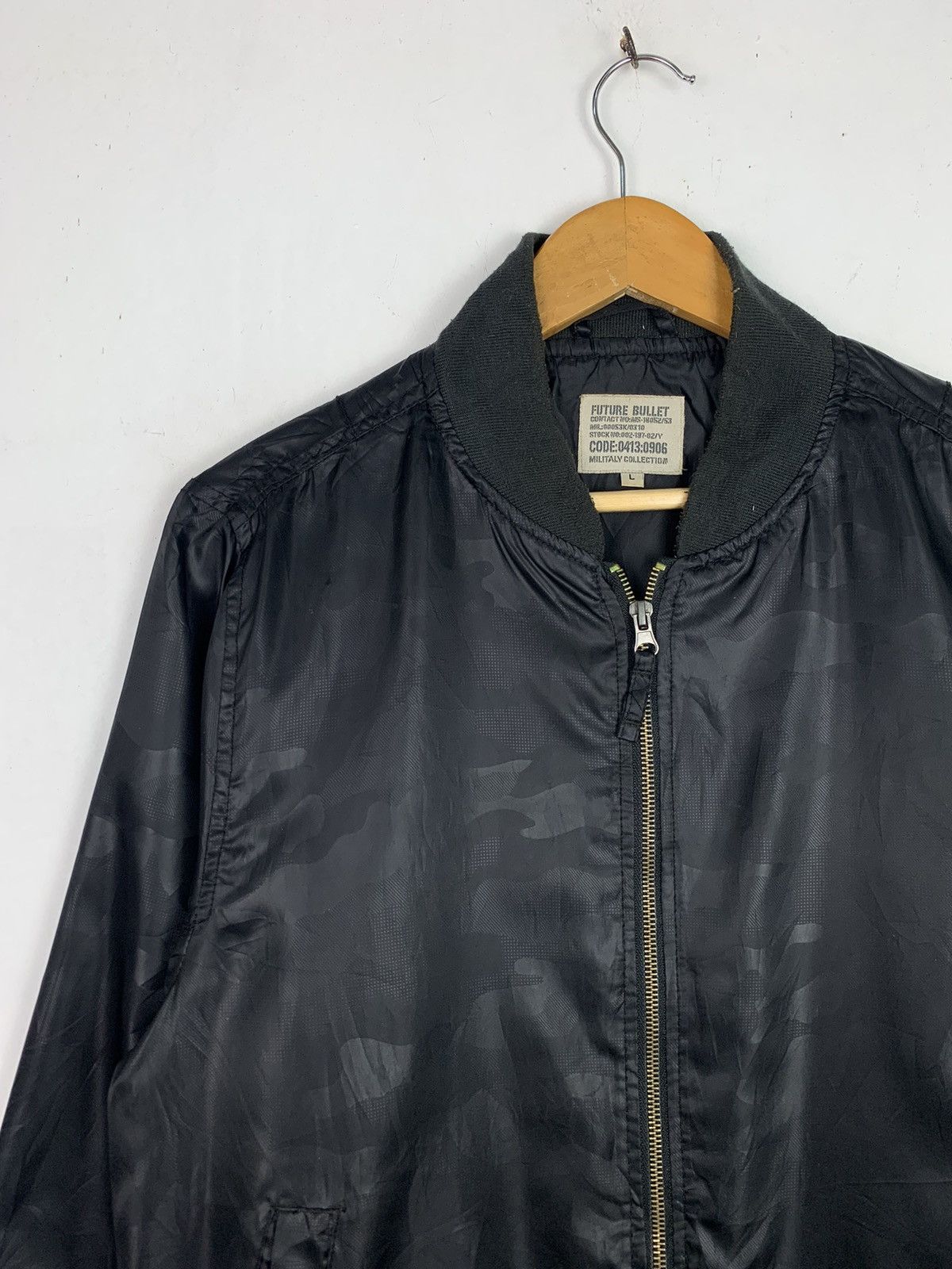 Japanese Brand × Vintage Vintage Future Bullet Military Collection Bomber Jacket Size US L / EU 52-54 / 3 - 2 Thumbnail