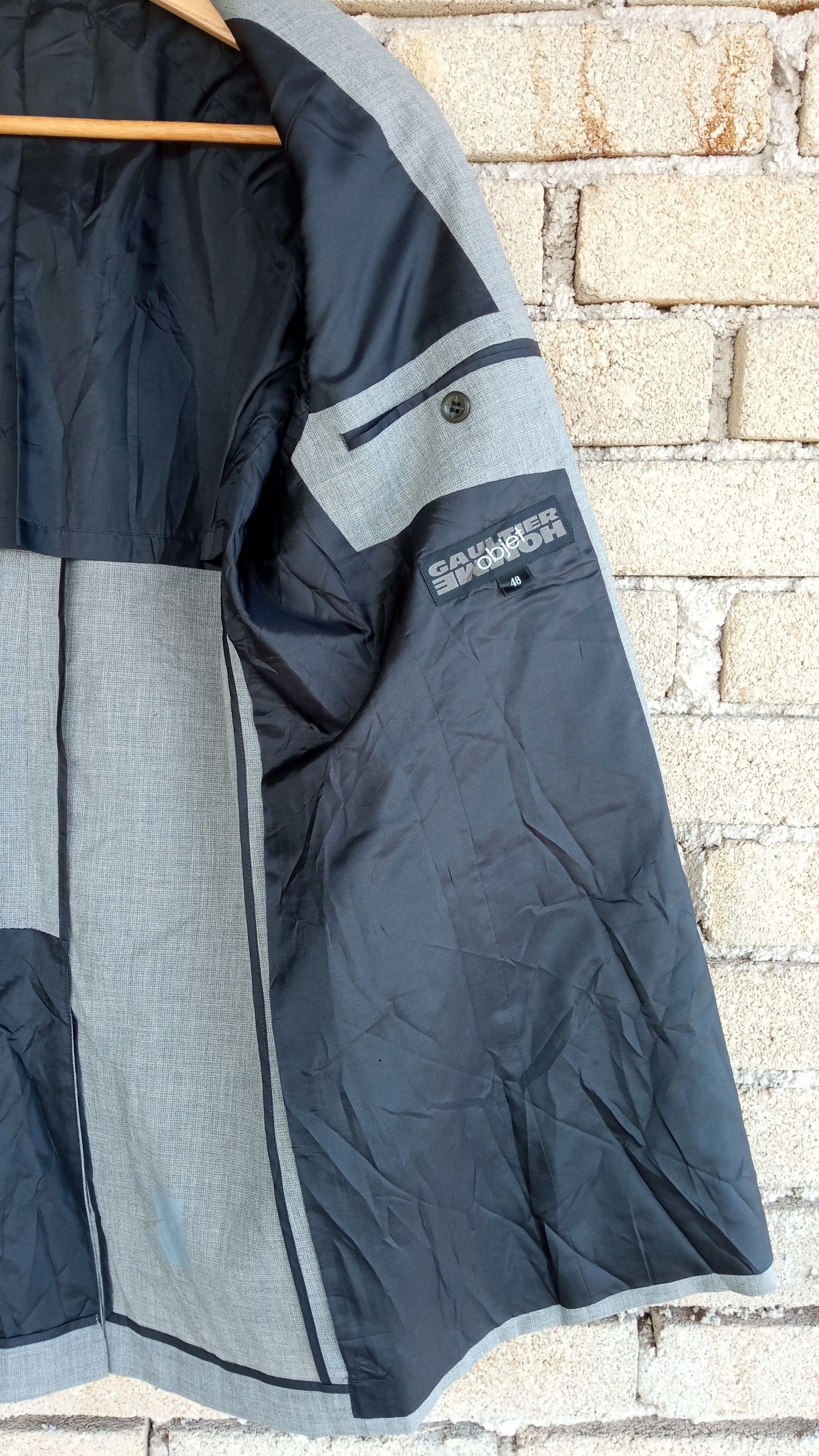 Gaultier Homme Objet × Jean Paul Gaultier 🔥🔥Jean Paul Gaultier Homme Object Coat Blazer Jacket Size US M / EU 48-50 / 2 - 7 Thumbnail