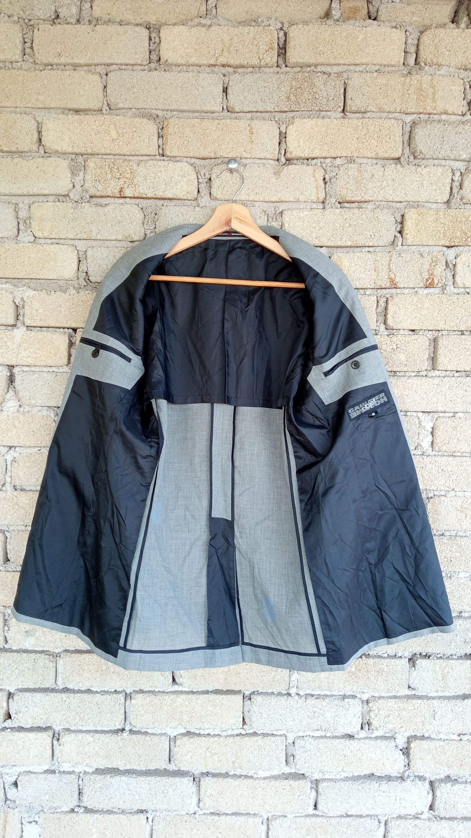 Gaultier Homme Objet × Jean Paul Gaultier 🔥🔥Jean Paul Gaultier Homme Object Coat Blazer Jacket Size US M / EU 48-50 / 2 - 6 Thumbnail