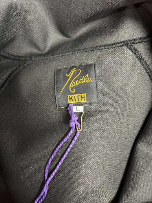 Kith Kith for Needles Double Knit Track Jacket Black | Grailed