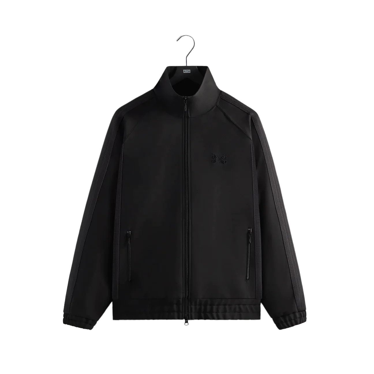 Kith Kith for Needles Double Knit Track Jacket Black | Grailed