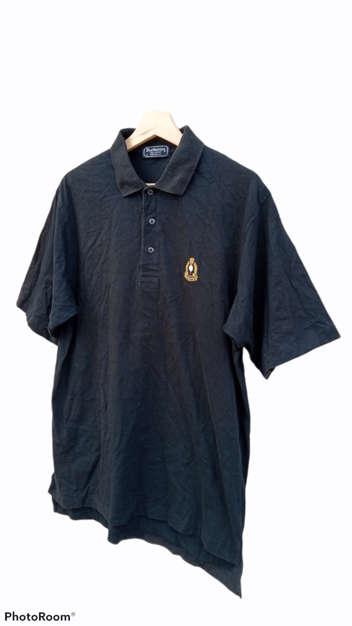 Burberry × Vintage 🔥🔥Vintage Burberrys Embroidered Logo T-Shirt Size US M / EU 48-50 / 2 - 3 Thumbnail