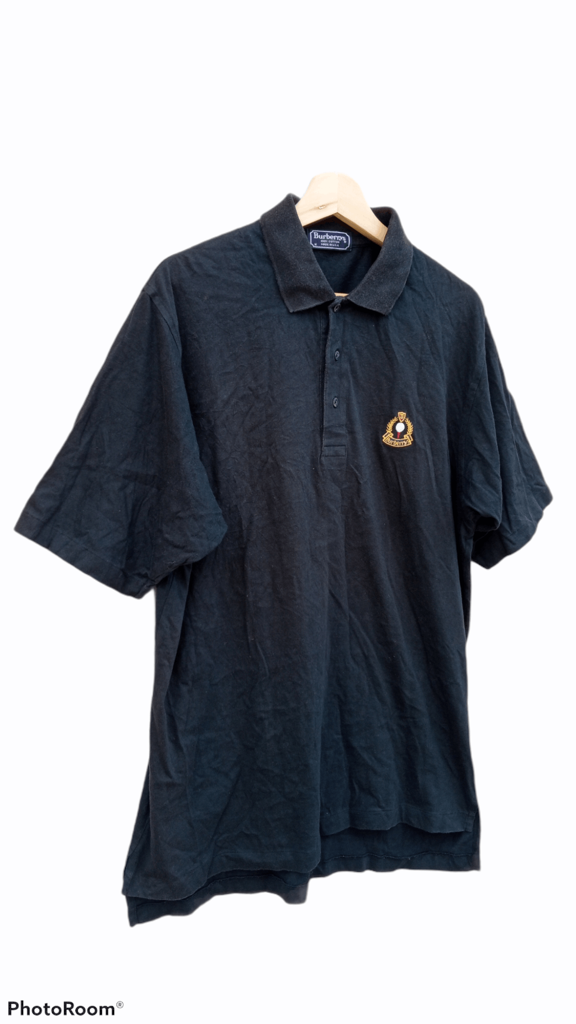 Burberry × Vintage 🔥🔥Vintage Burberrys Embroidered Logo T-Shirt Size US M / EU 48-50 / 2 - 2 Thumbnail