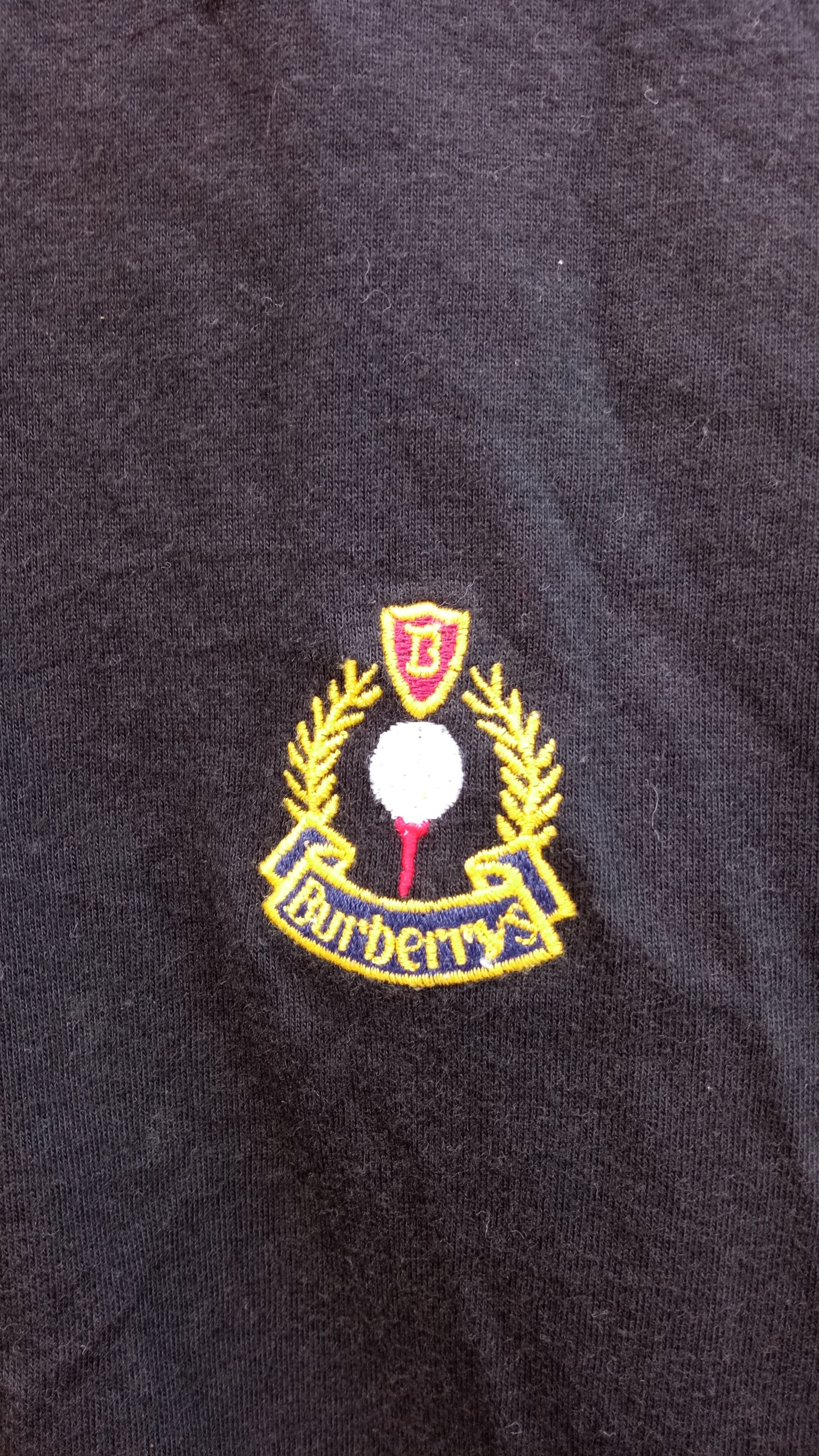 Burberry × Vintage 🔥🔥Vintage Burberrys Embroidered Logo T-Shirt Size US M / EU 48-50 / 2 - 11 Thumbnail