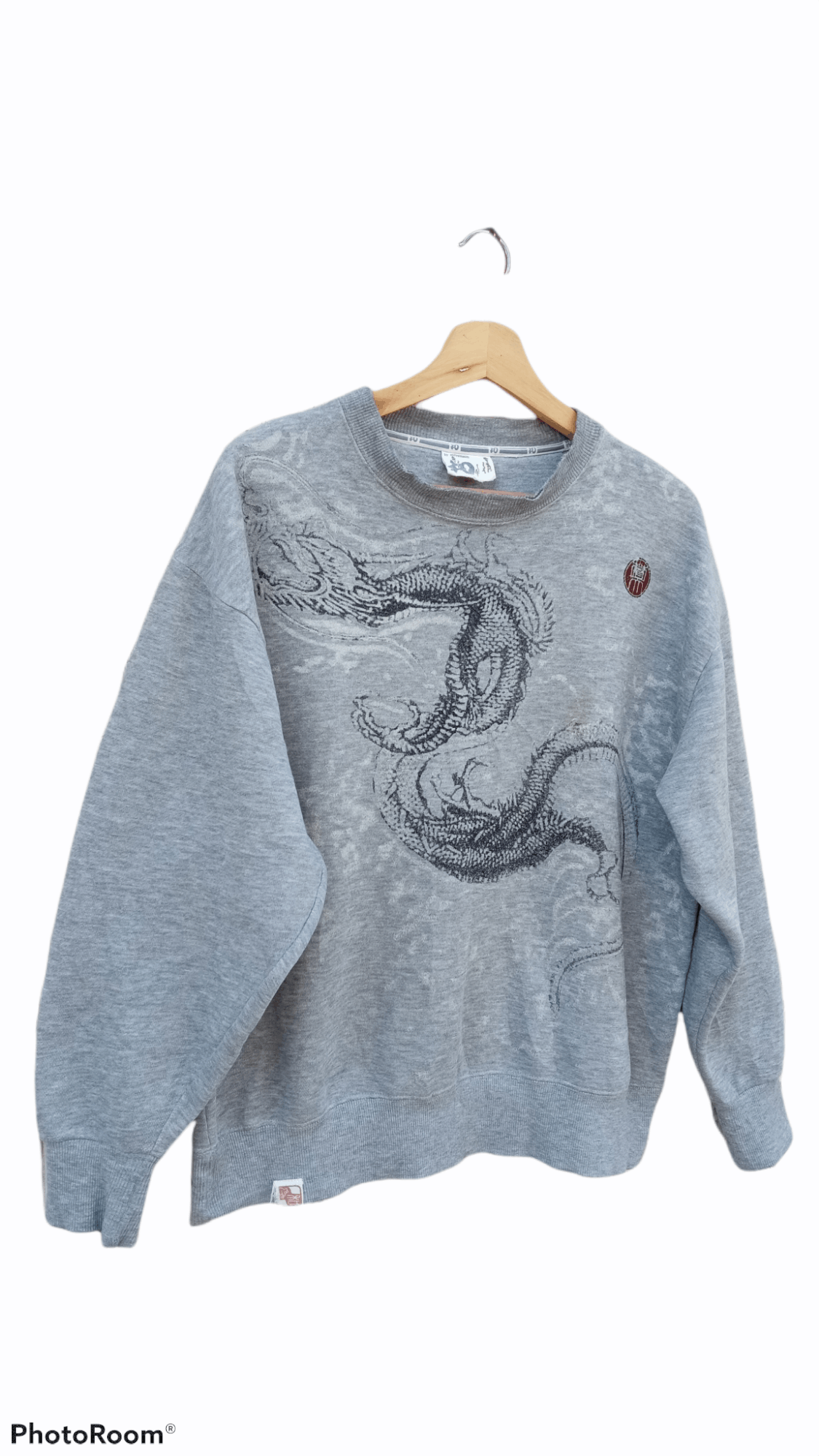 Japanese Brand × Stevenson Overall Co. × Vintage 🔥🔥Stevenson Flying Dragon Sweatshirt Size US L / EU 52-54 / 3 - 2 Thumbnail