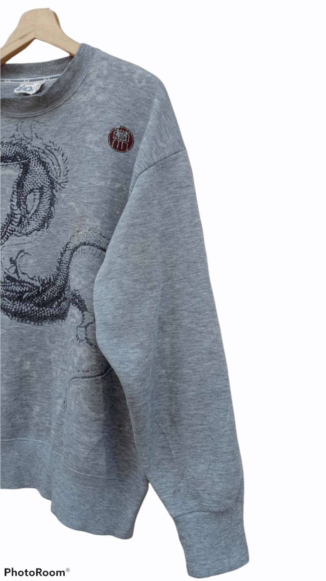 Japanese Brand × Stevenson Overall Co. × Vintage 🔥🔥Stevenson Flying Dragon Sweatshirt Size US L / EU 52-54 / 3 - 6 Thumbnail