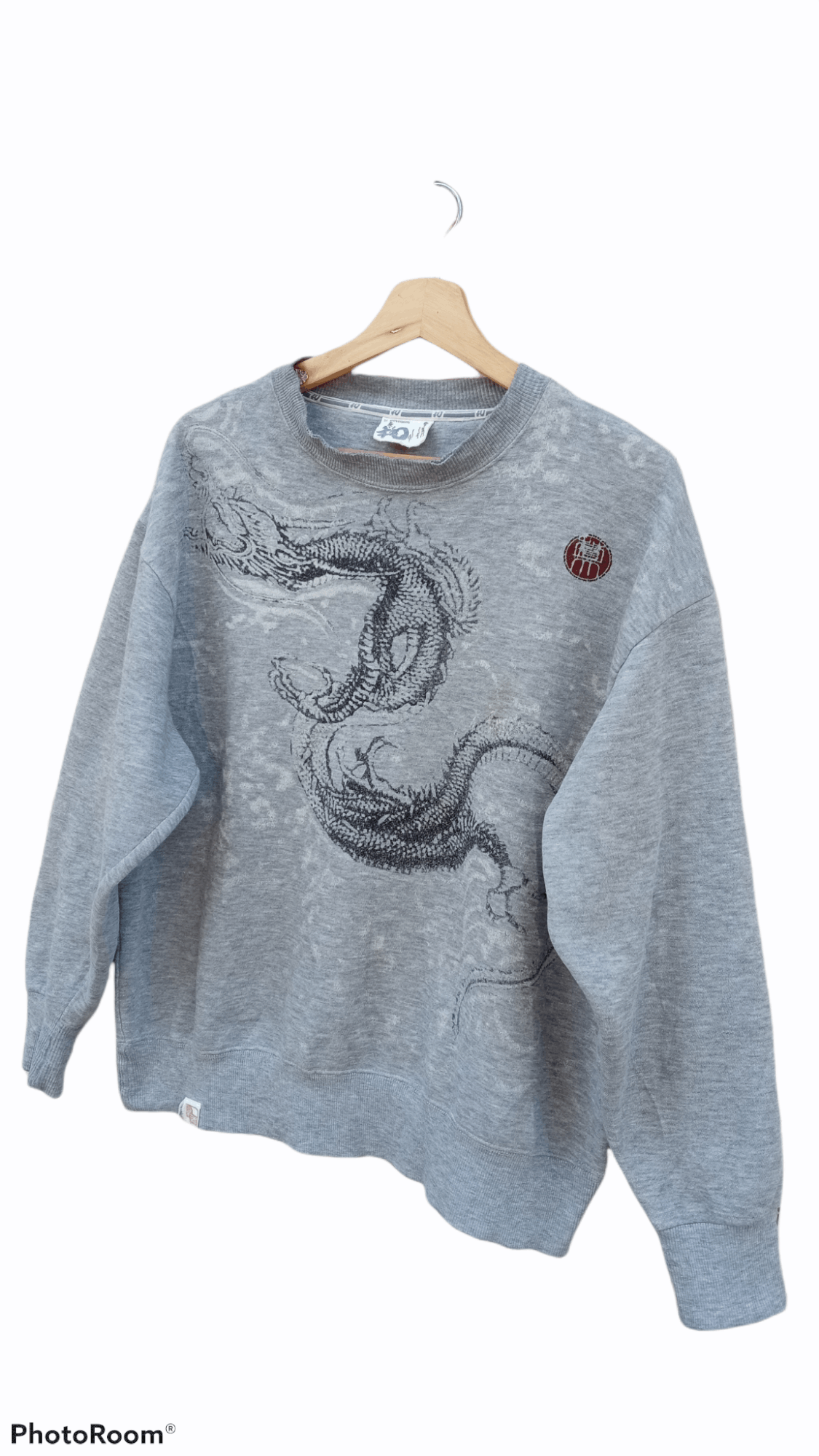 Japanese Brand × Stevenson Overall Co. × Vintage 🔥🔥Stevenson Flying Dragon Sweatshirt Size US L / EU 52-54 / 3 - 3 Thumbnail