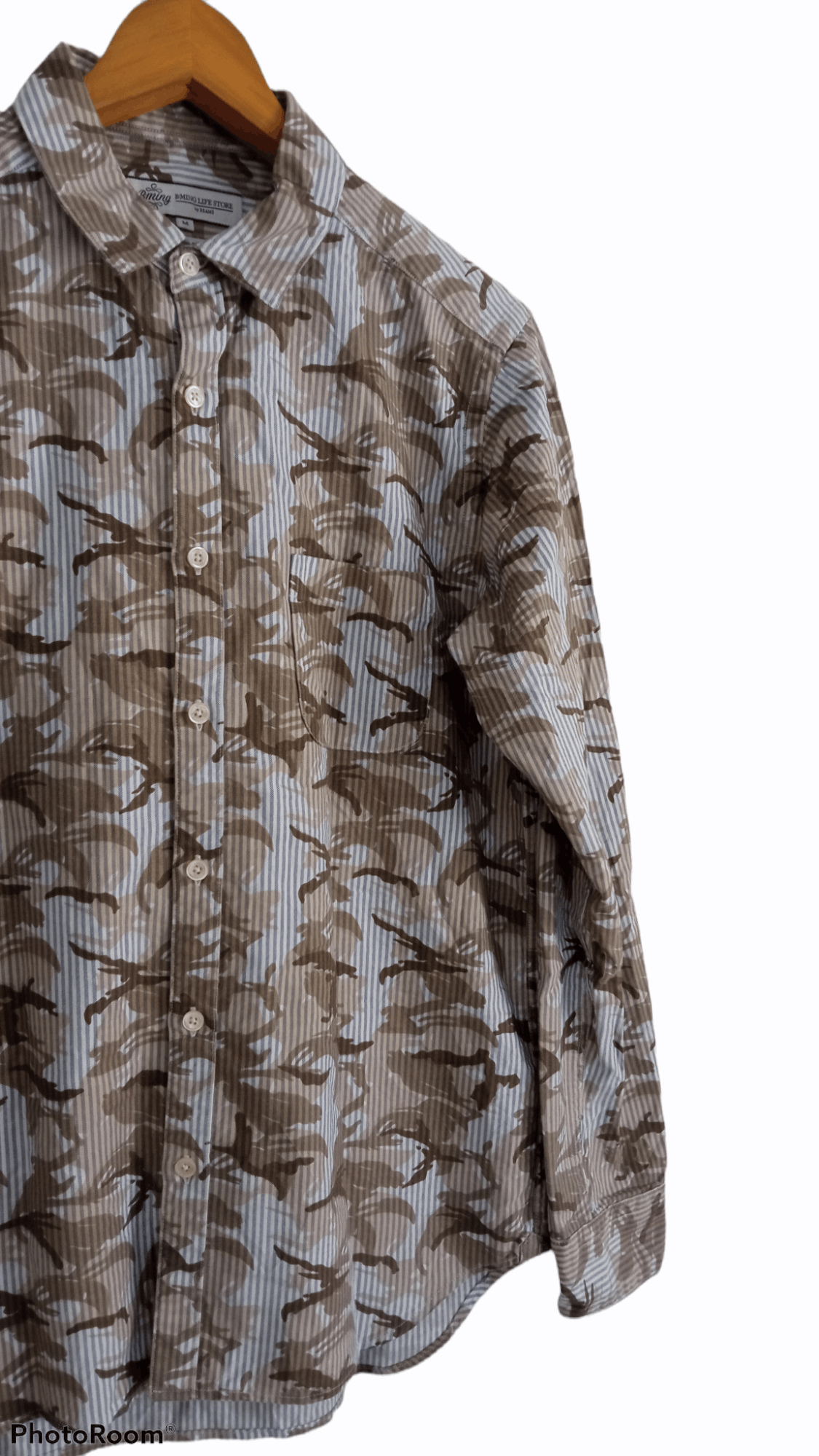 Beams Plus × Japanese Brand 🔥🔥B-Ming Beams Full Print Camo Shirt Size US M / EU 48-50 / 2 - 5 Thumbnail