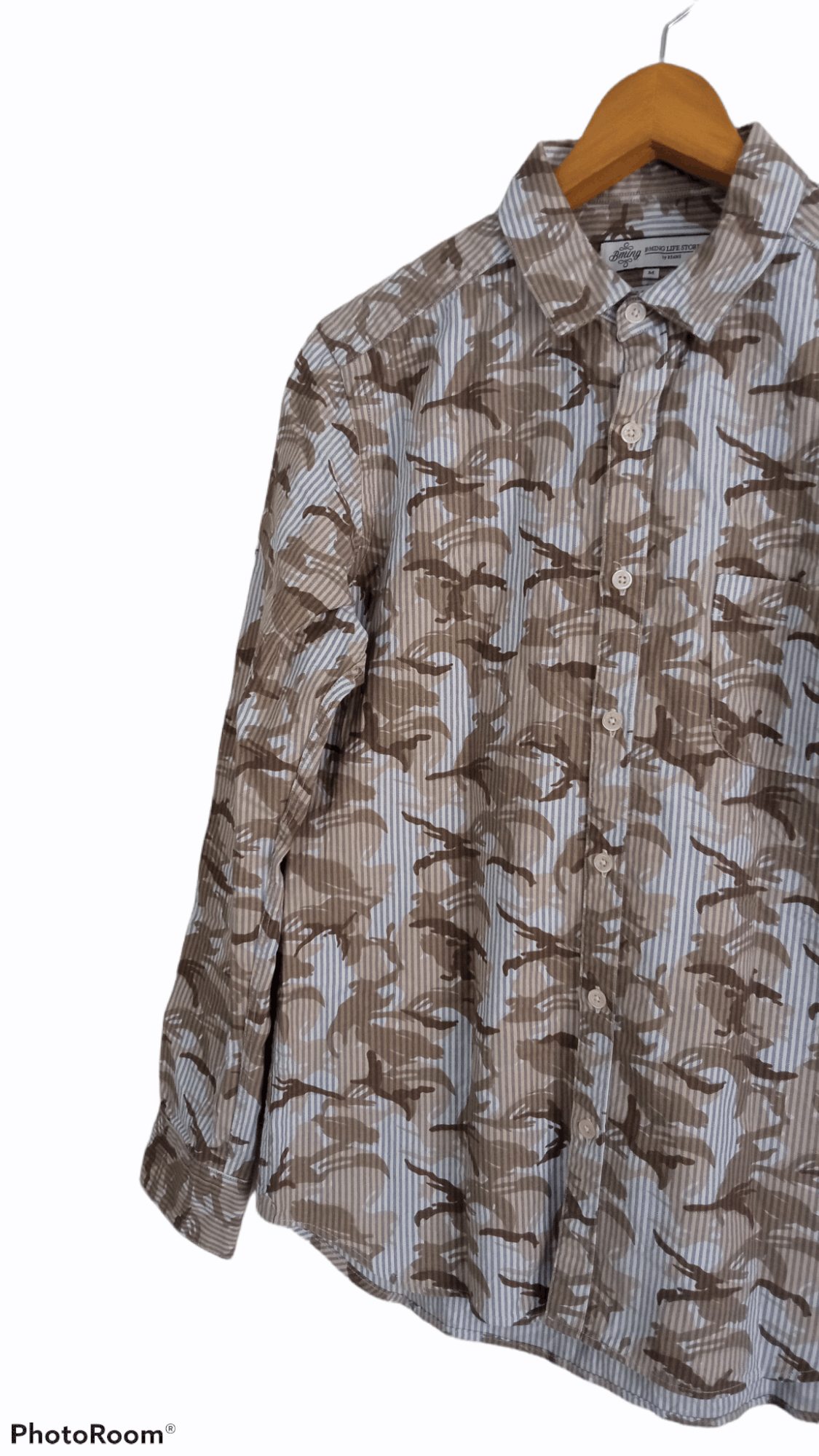 Beams Plus × Japanese Brand 🔥🔥B-Ming Beams Full Print Camo Shirt Size US M / EU 48-50 / 2 - 4 Thumbnail