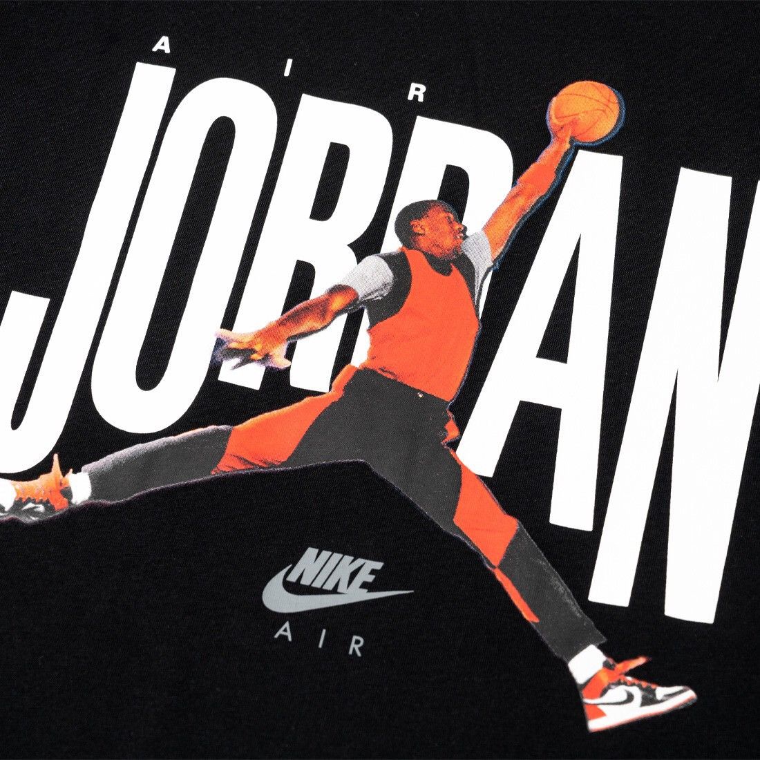 Jordan Brand Nike Air Jordan Black Tee Size US XL / EU 56 / 4 - 6 Thumbnail