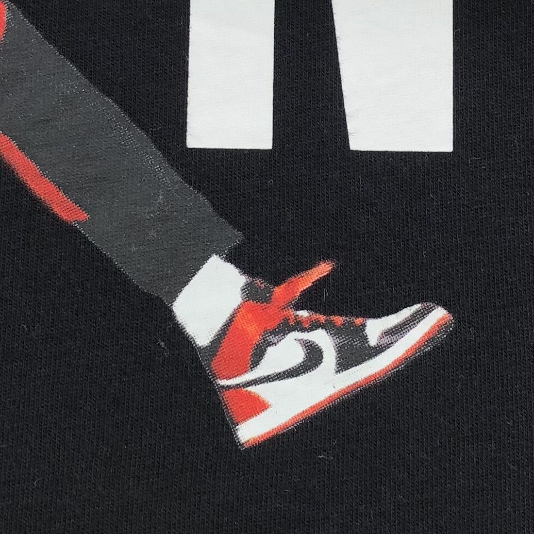 Jordan Brand Nike Air Jordan Black Tee Size US XL / EU 56 / 4 - 7 Thumbnail