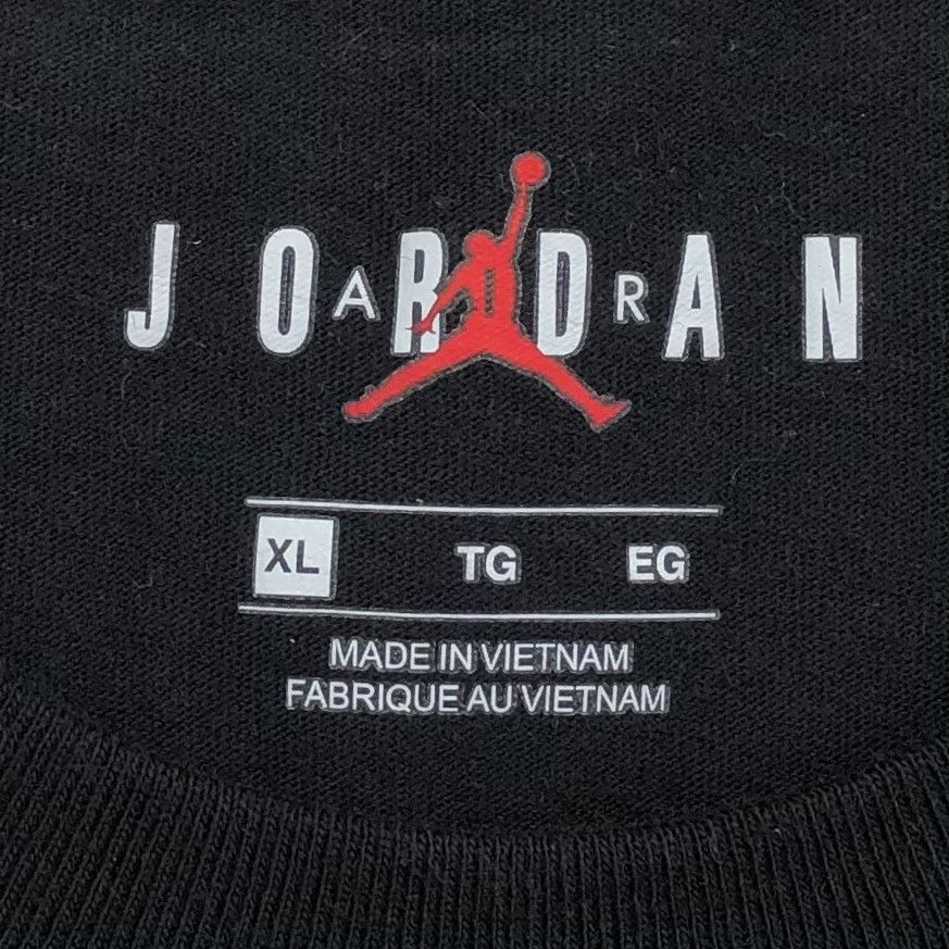 Jordan Brand Nike Air Jordan Black Tee Size US XL / EU 56 / 4 - 9 Thumbnail