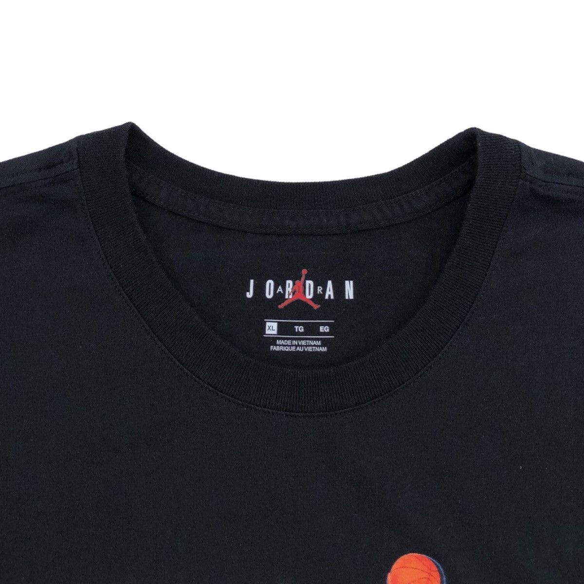 Jordan Brand Nike Air Jordan Black Tee Size US XL / EU 56 / 4 - 8 Thumbnail