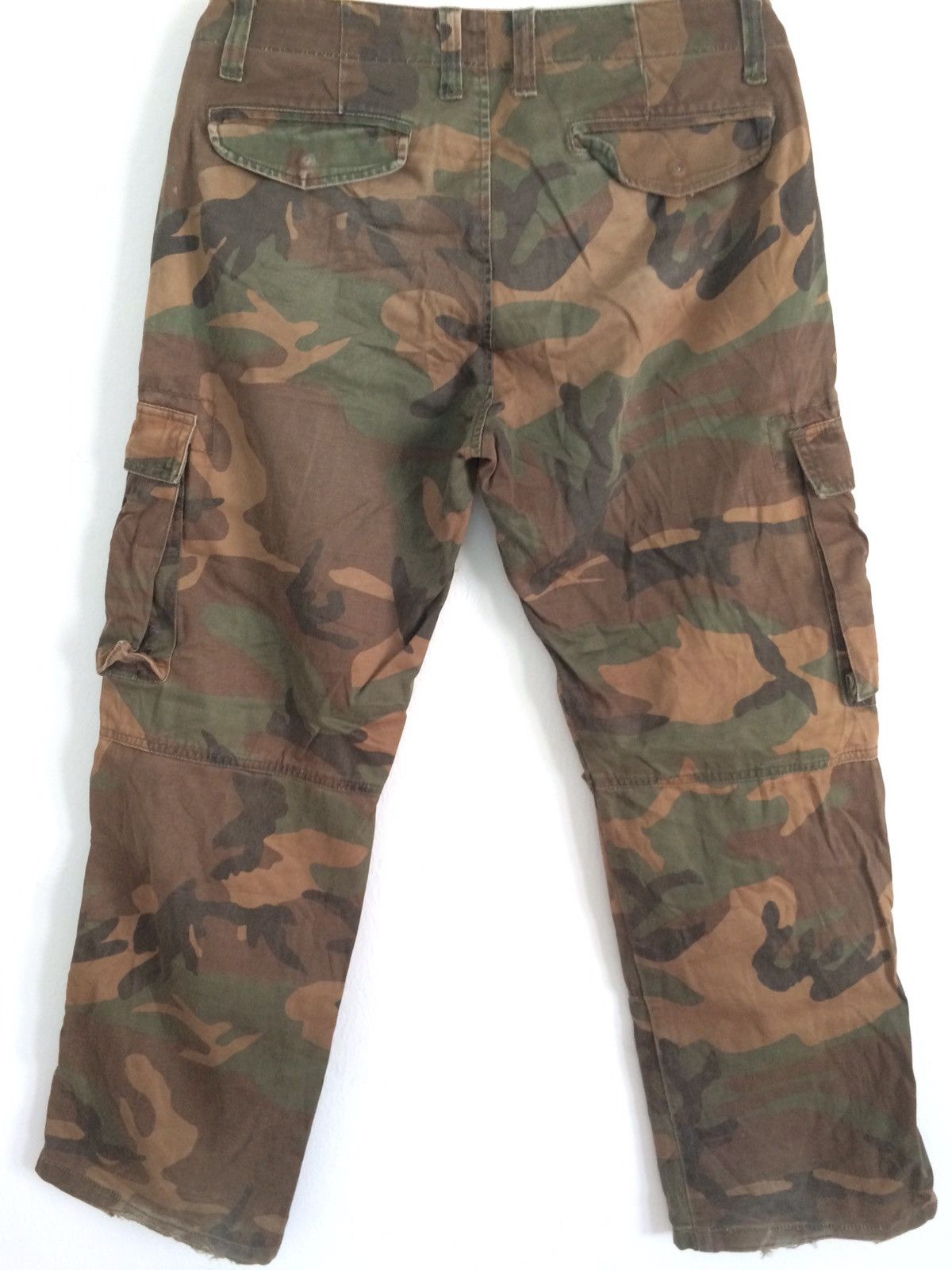 Global Work × Japanese Brand × Vintage 🔥🔥Global Work Camouflage Military Style Cargo Pants Size US 33 - 10 Thumbnail