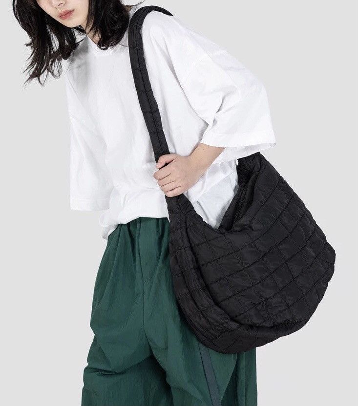 Designer Fashion utility quilted crossbody shoulder messenger bag Size ONE SIZE - 4 Thumbnail