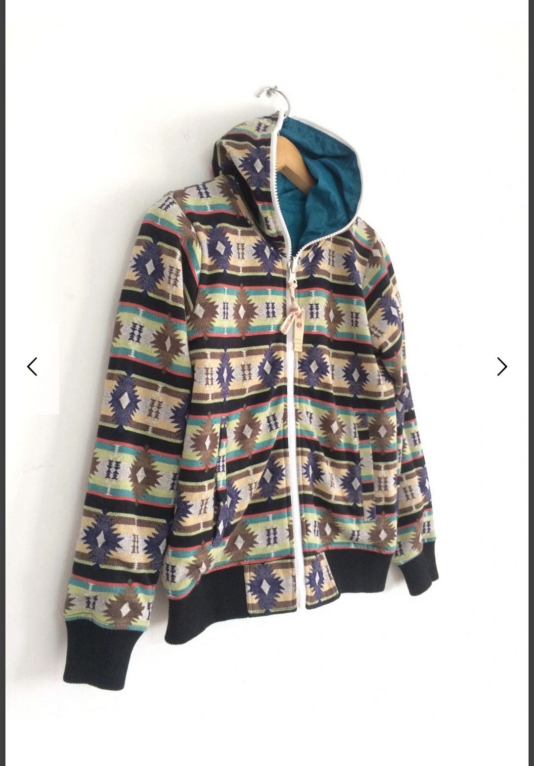 Japanese Brand × Vintage 🔥🔥PTTP Native Chimayo Full Zipper Reversible Hoodie Size US M / EU 48-50 / 2 - 2 Thumbnail
