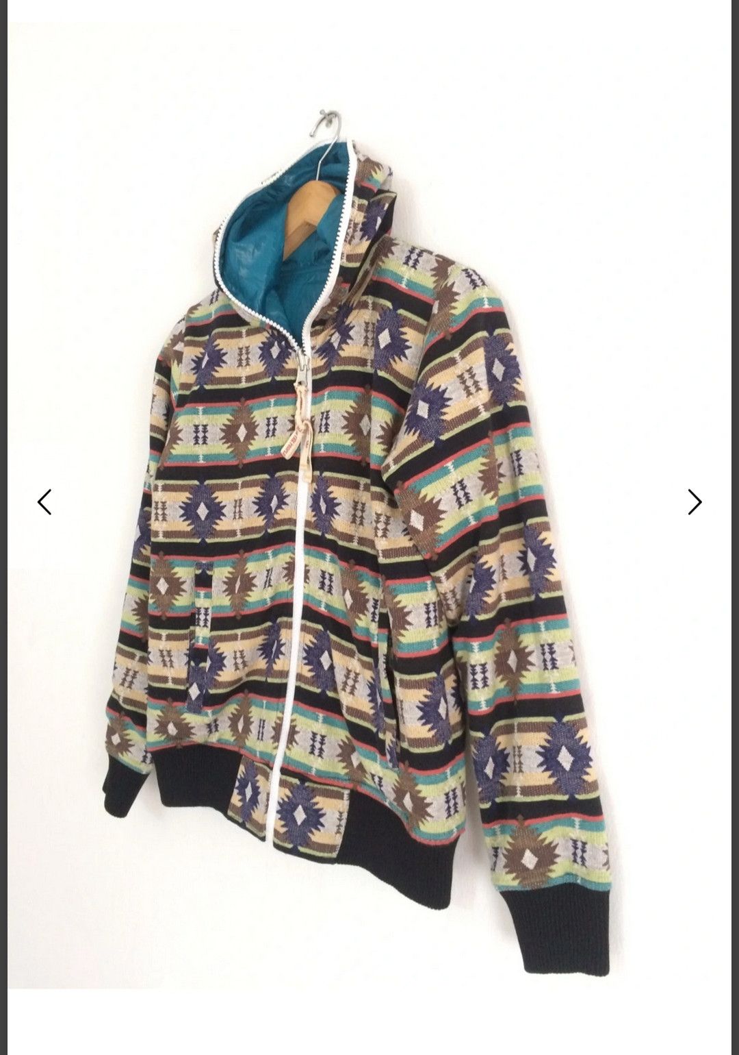 Japanese Brand × Vintage 🔥🔥PTTP Native Chimayo Full Zipper Reversible Hoodie Size US M / EU 48-50 / 2 - 3 Thumbnail