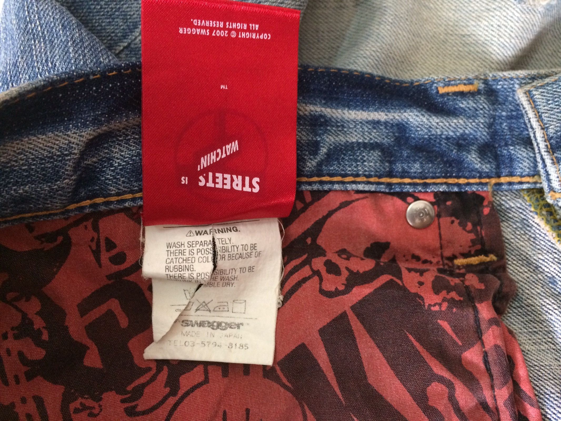 Japanese Brand × Swagger 🔥🔥Swagger Distressed Jeans Denim Size US 32 / EU 48 - 11 Thumbnail